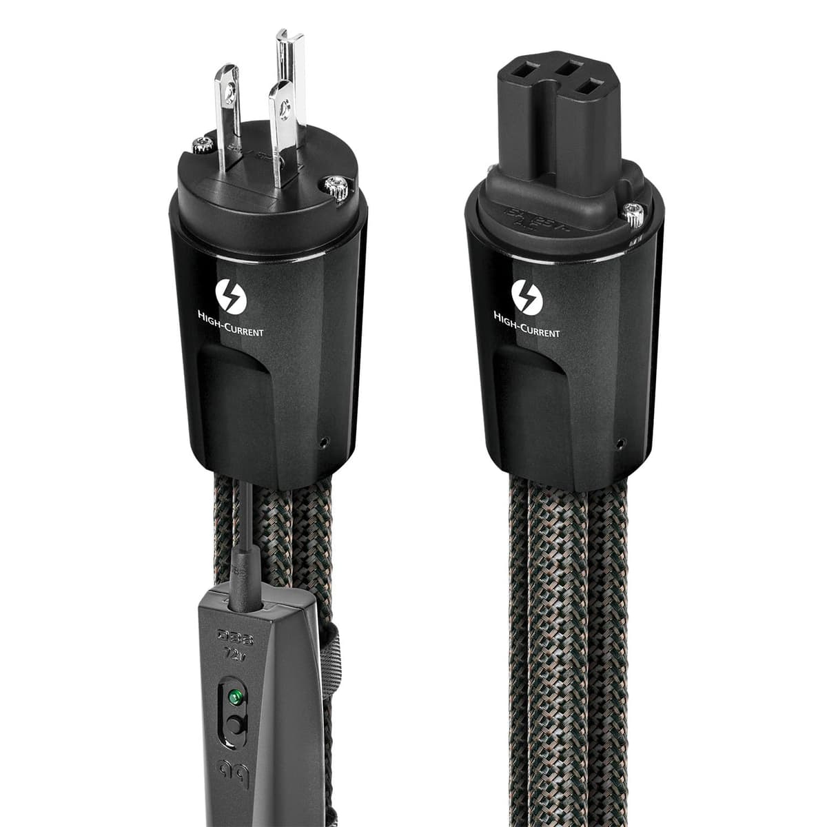 AudioQuest Thunder High cable de alimentación variable 2m (C13 a enchufe 3 clavijas) adb2c73e-2395-4689-aab0-ea77a22d0a39