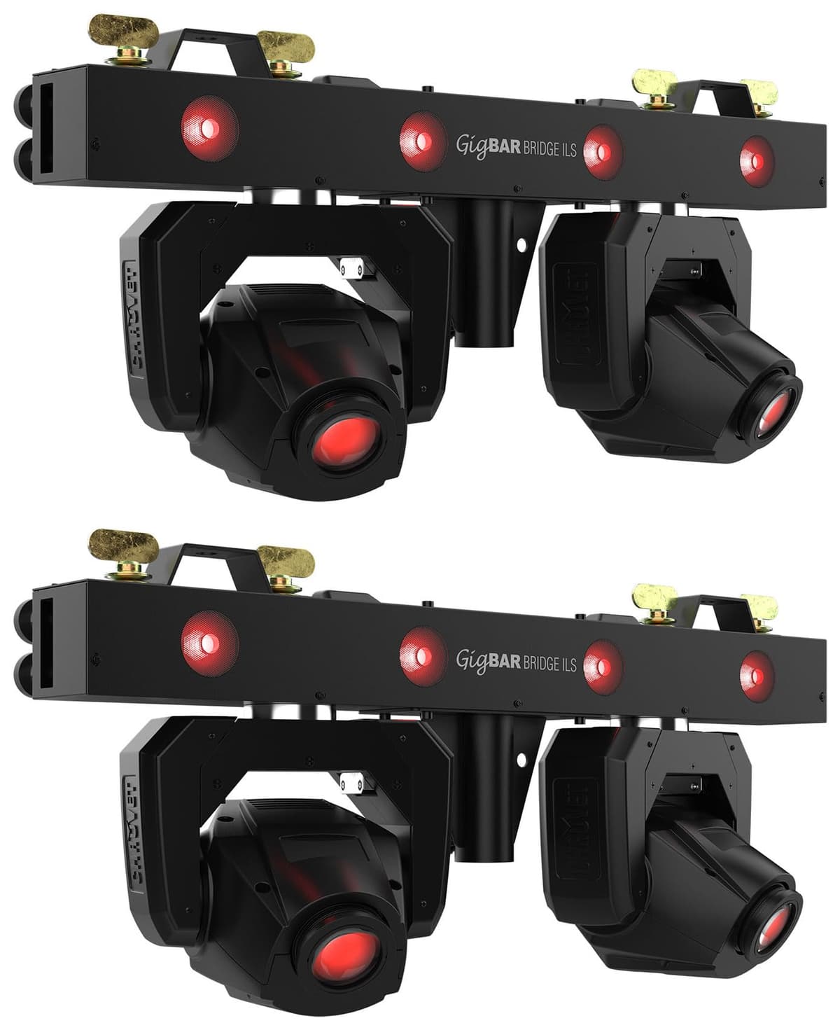 Audiosavings GIGBAR BRIDGE ILS Paquete de 2 unidades con moving heads, wash lights y bolsas de transporte (2) GIGBARBRIDGEILS