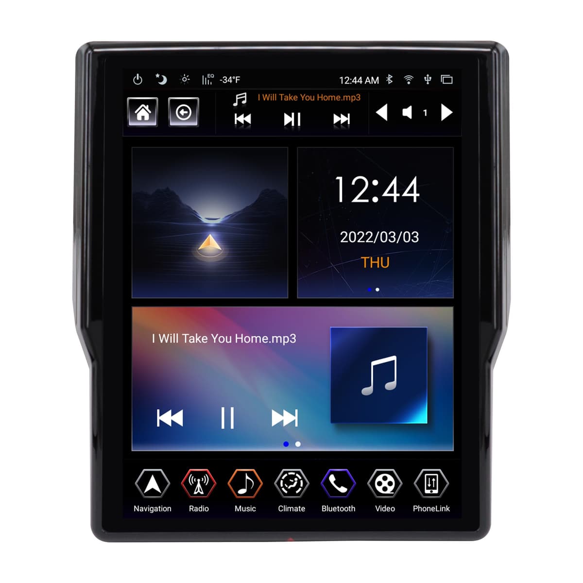 Showasaki LINKSWELL GEN 5 Radio 12.1" para Dodge RAM 2019-2021 New Body Style con CarPlay inalámbrico