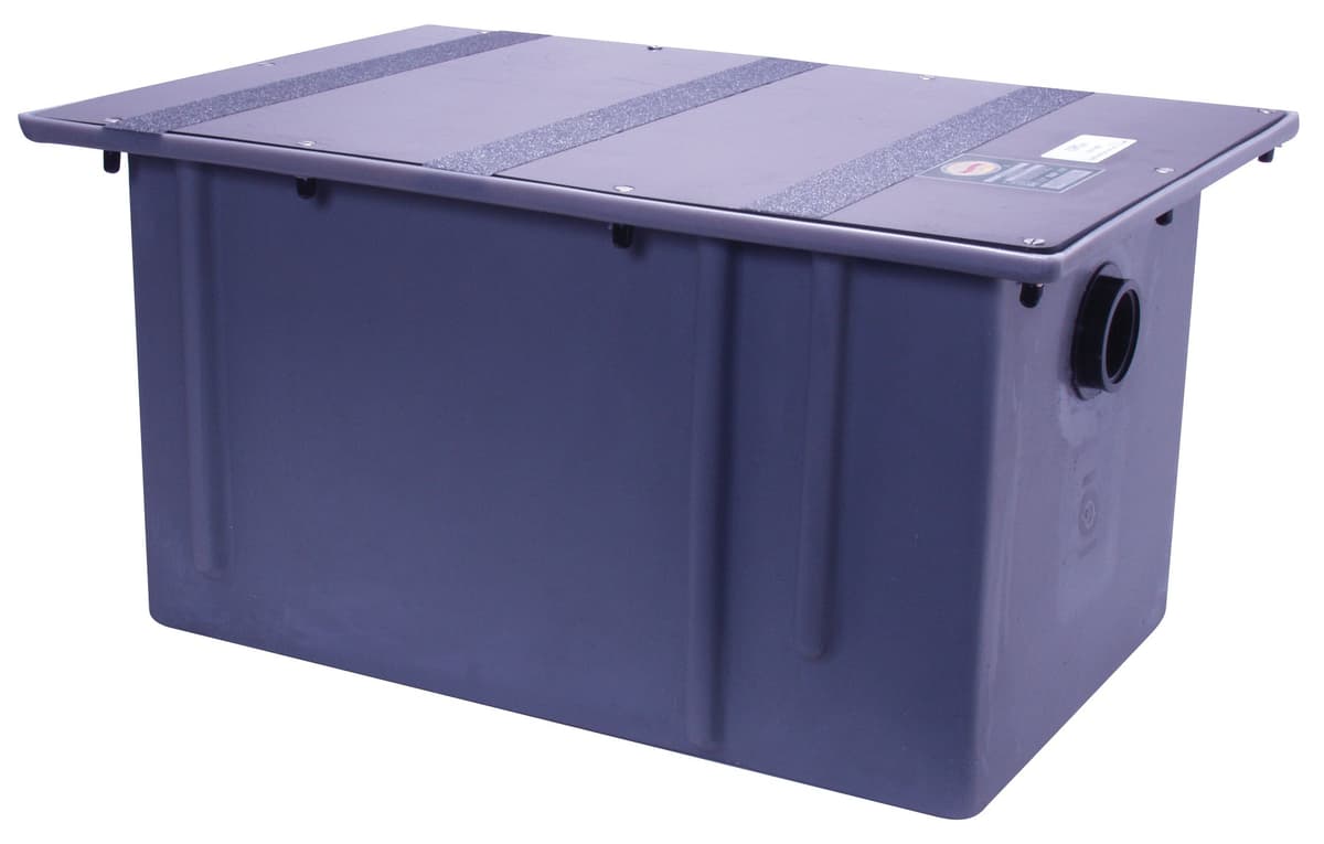 Zurn GT2702-07 Trampa de grasa de polietileno 7 GPM, 14 lb capacidad