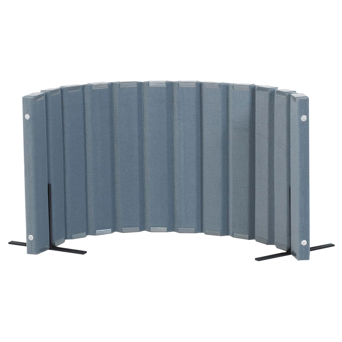 Angeles Divider Quiet 30" x 6' panel divisor con absorción de sonido, gris AB8400BL
