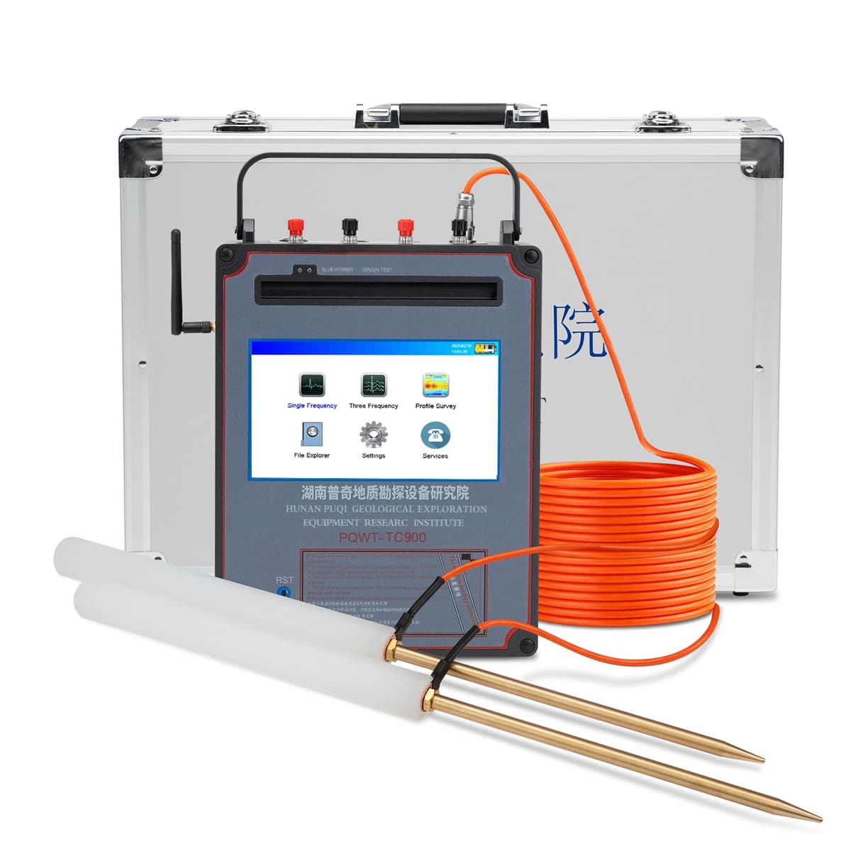 PQWT TC900 detector subterráneo de agua y minerales 1200 m