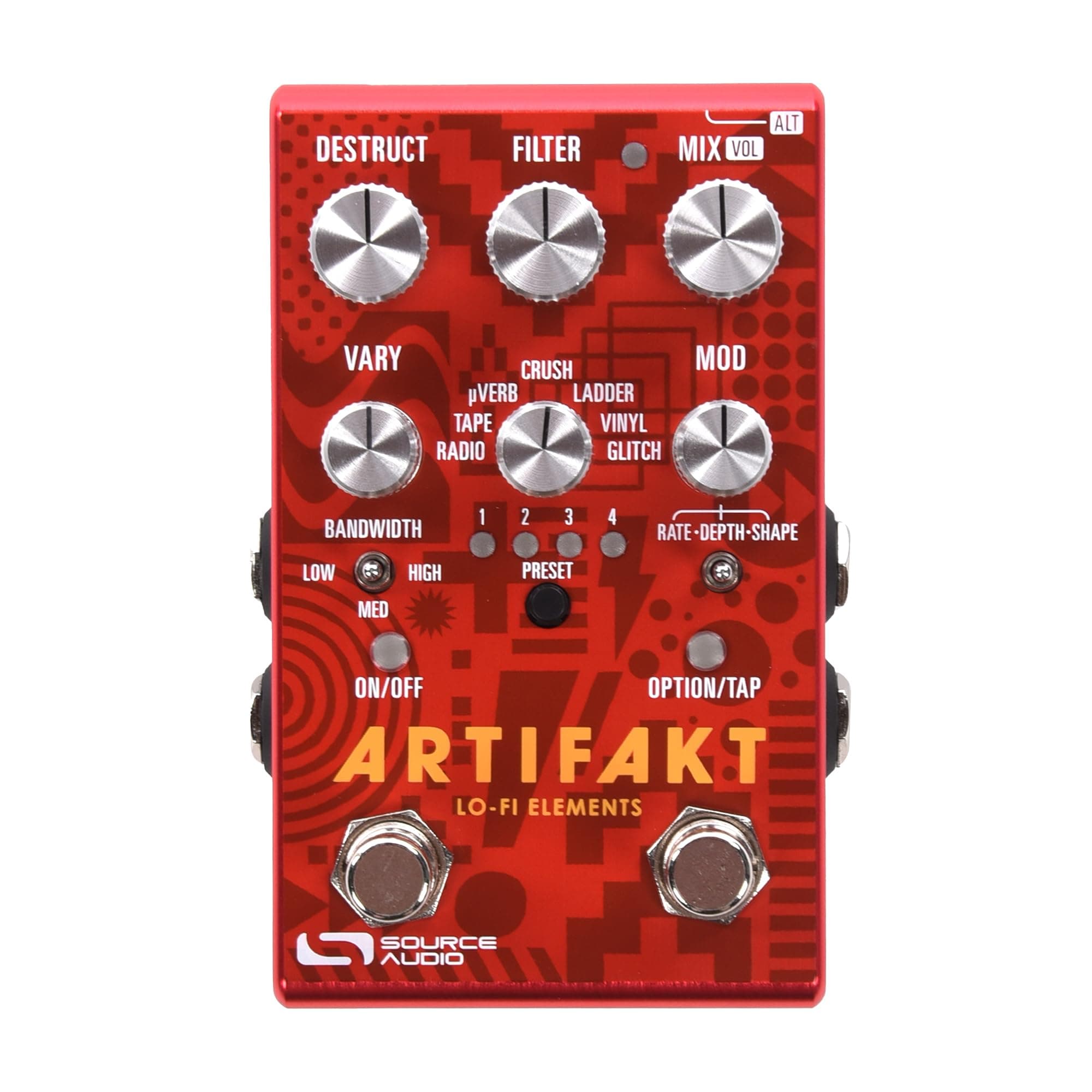 Source Audio Artifakt Pedal de efectos múltiples Lo-fi Elements SA280