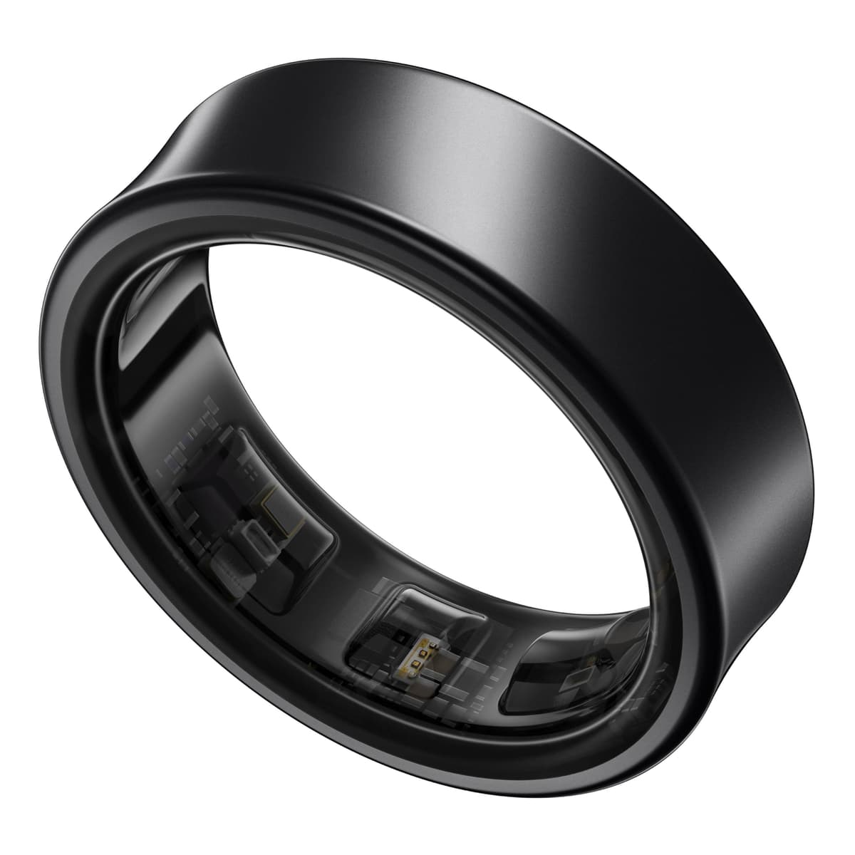 SAMSUNG Galaxy Ring, Anillo Inteligente con IA, Talla Primero con Kit de Medición, Sin Suscripción a App, Monitor de Fitness, Rastreador de Sueño, Batería hasta 7 Días, Talla 12, Titanio Negro [Versión EE. UU., Garantía del Fabricante 1 Año] SM-Q502NZKAXAR