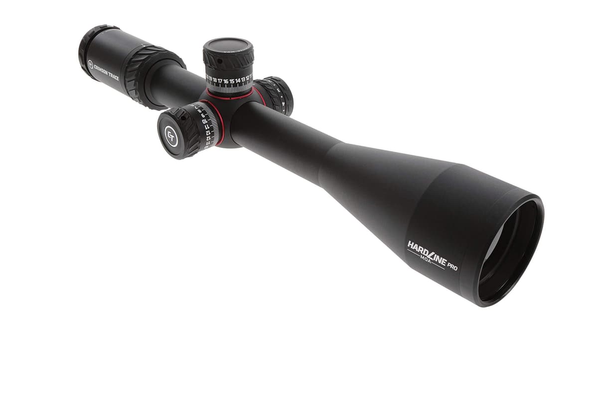 Crimson Trace Hardline Pro 4-16x50mm Riflescope con FFP, MR1-MOA Iluminado 01-01020