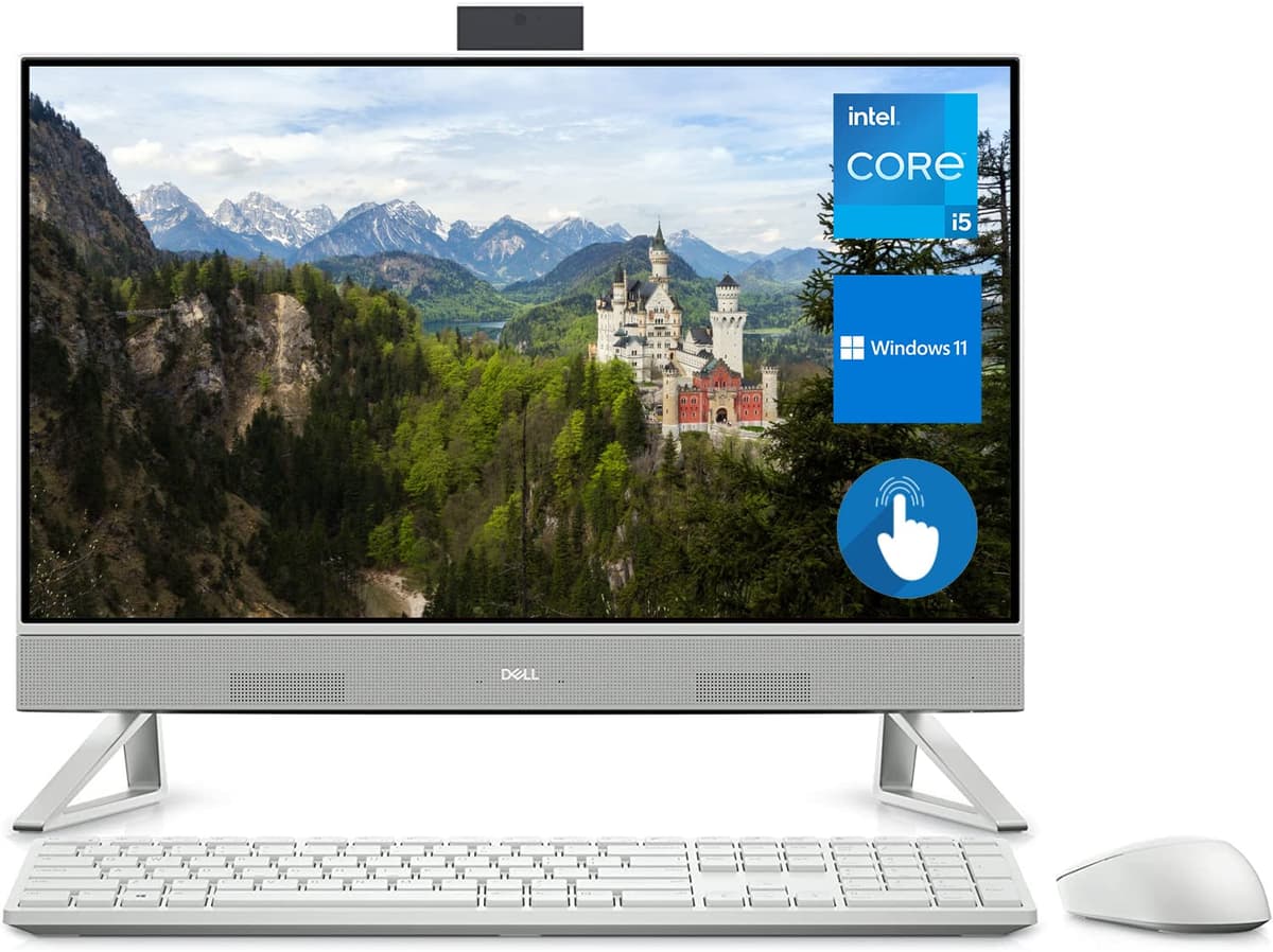 Dell Inspiron 5410 All-in-One 23.8" FHD Touch, Intel Core i5-1235U, 12GB/256GB+1TB, Windows 11 Inspiron 24 5410 All-in-One