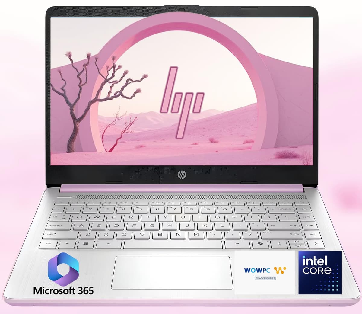 HP Ultrabook 14 • CPU Intel • 32 GB RAM • 1, 1 TB Almacenamiento (128 GB SSD con Externo + 1 TB OneDrive) • Hasta 12 Horas de Batería • Windows 11 Home • con USB de Recuperación WOWPC