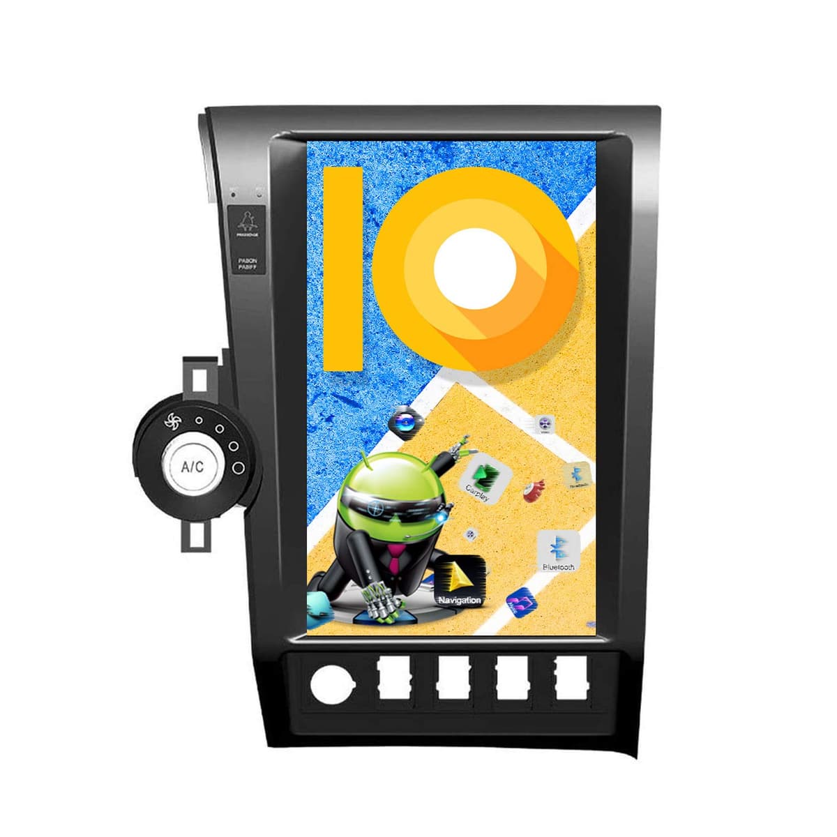 ZWNAV Pantalla Tesla Style 13.6" Android 9.0 para Toyota Tundra/Sequoia 2007-2013 4GB+64GB ZW-TUNDRA