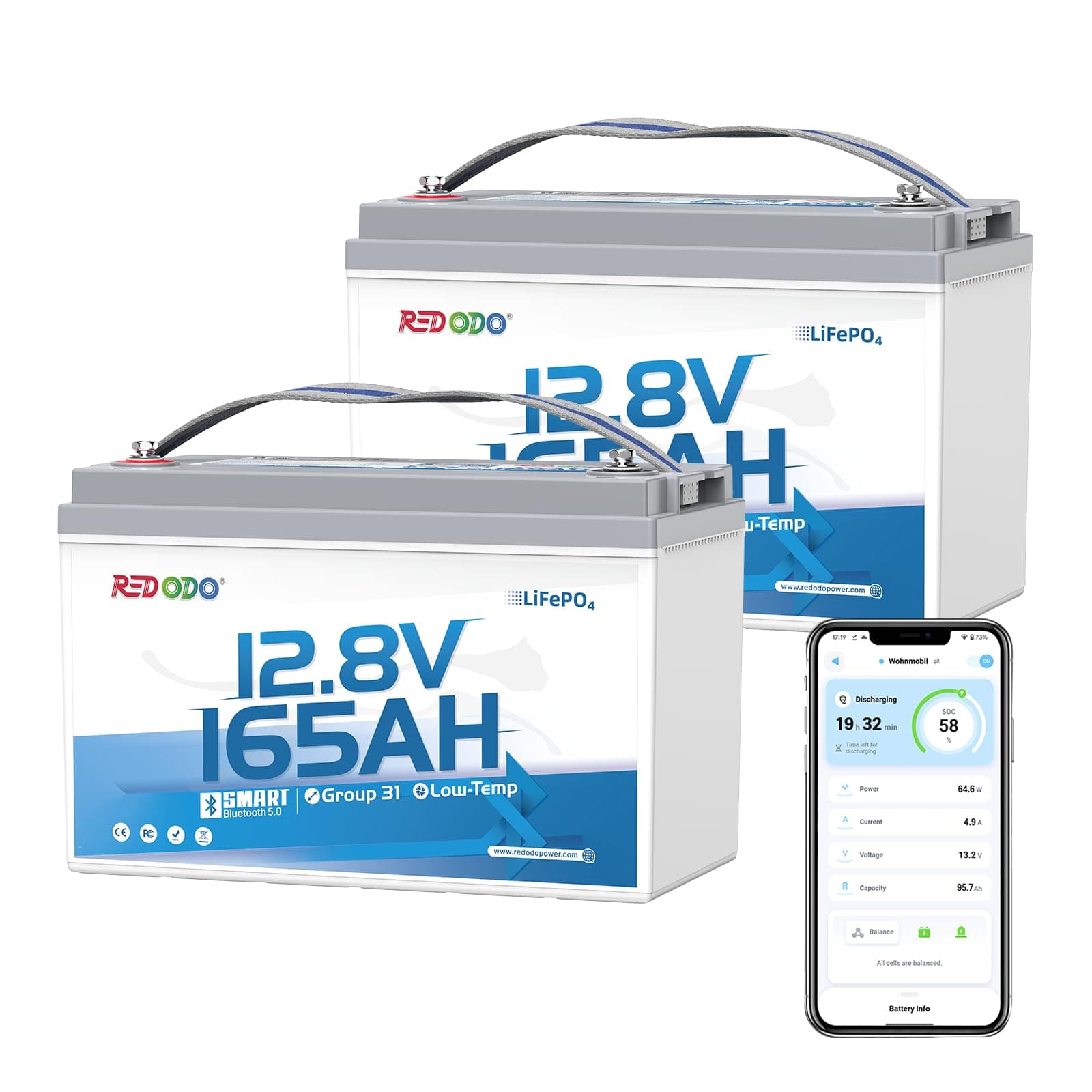 Redodo A R12V165-165-Pack2-3