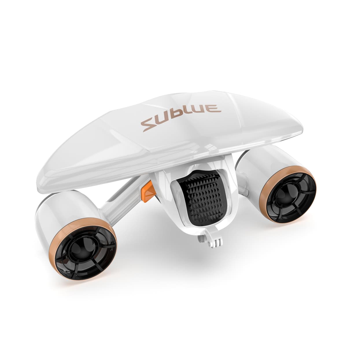 sublue Mix Pro Scooter submarino de doble motor - 2 velocidades, hasta 60 min, profundidad 40 m, con montura para cámara (Blanco) bianco