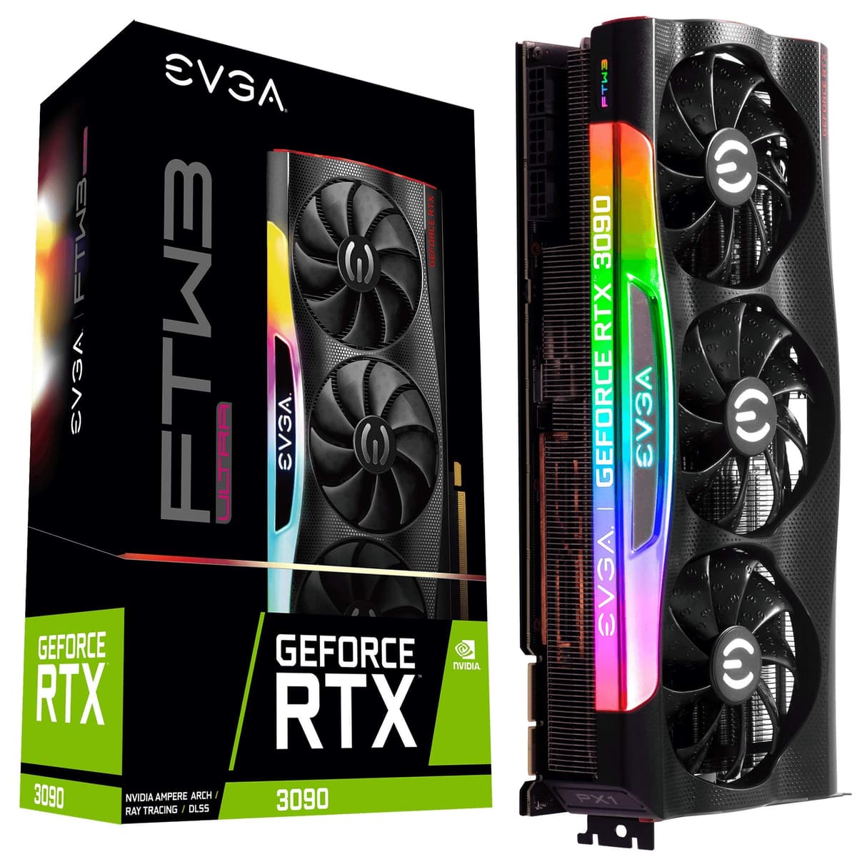 EVGA GeForce RTX 3090 FTW3 Ultra Gaming 24G-P5-3987-KR 24GB