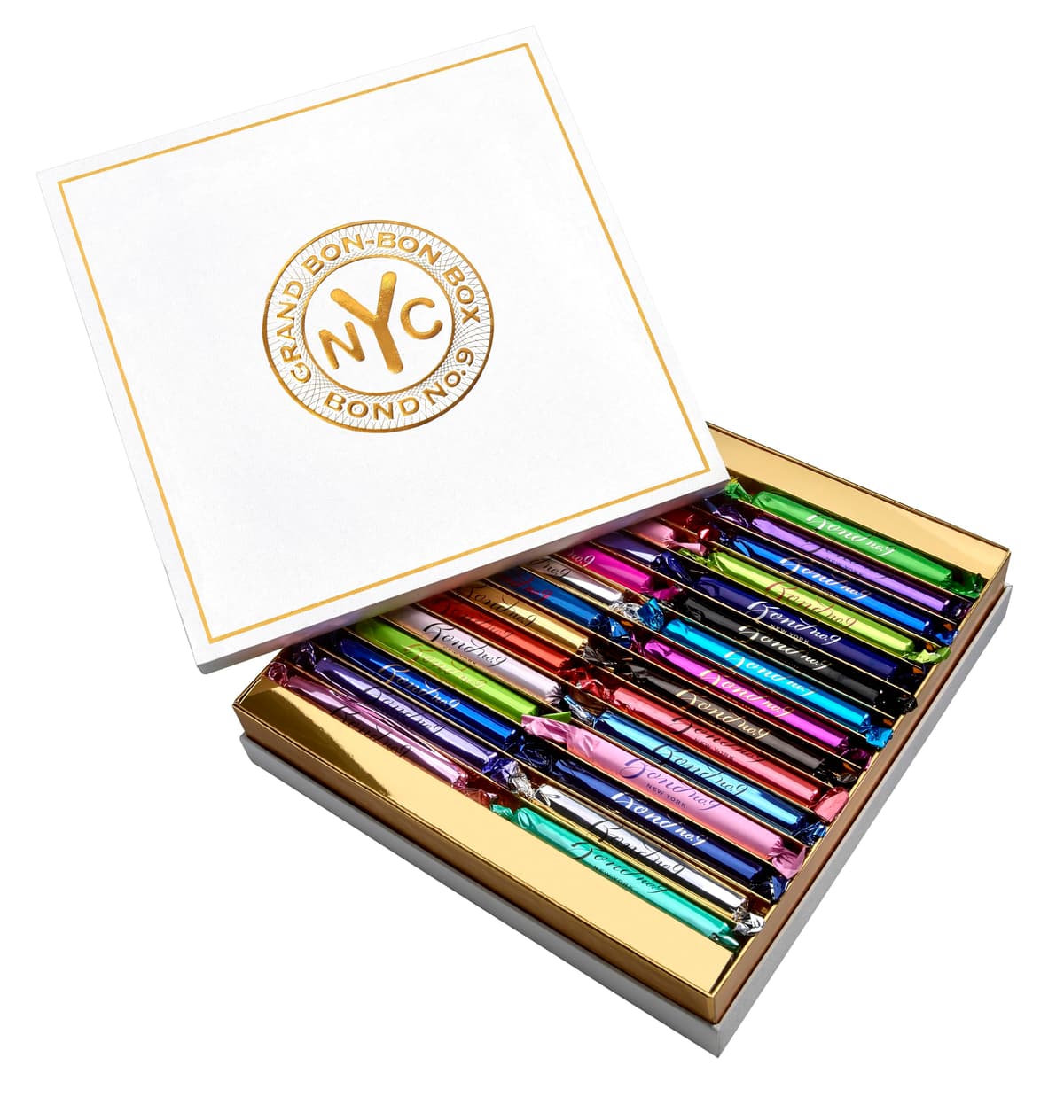 Bond No. 9 New York Grand Bon Box - Set de Regalo y Descubrimiento Unisex Eau de Parfum - 30 x 0.2 Fl Oz