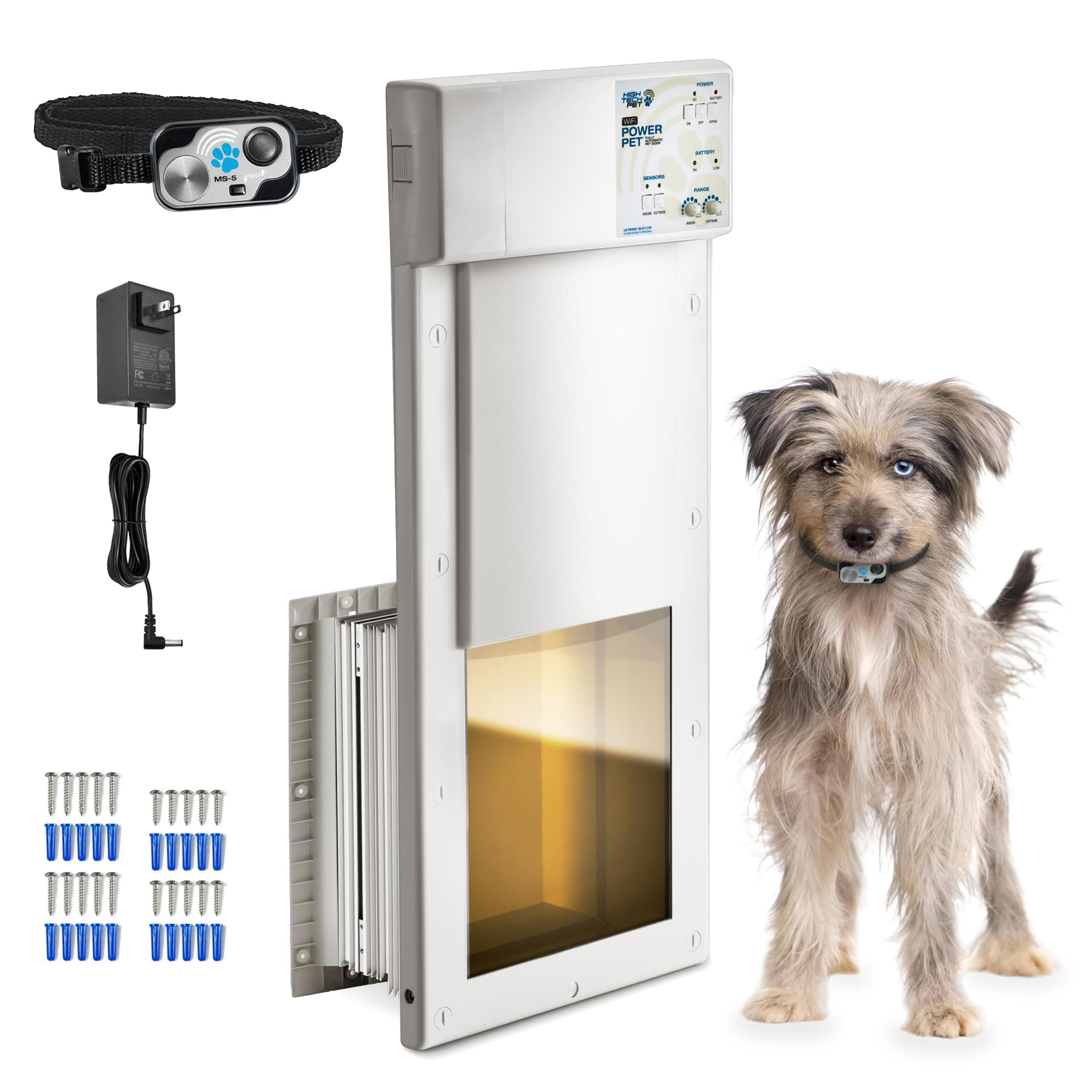 Puerta Electrónica Automática Power Pet de High Tech Pet PX-1W
