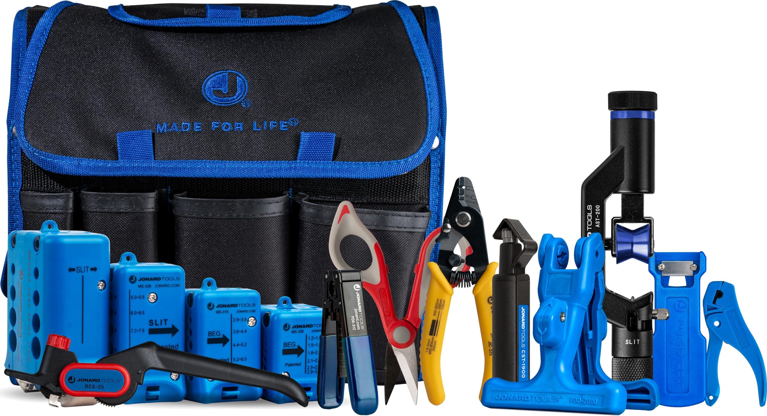 Jonard Tools TK-106 Kit para acceso mid-span y herramientas para fibra óptica