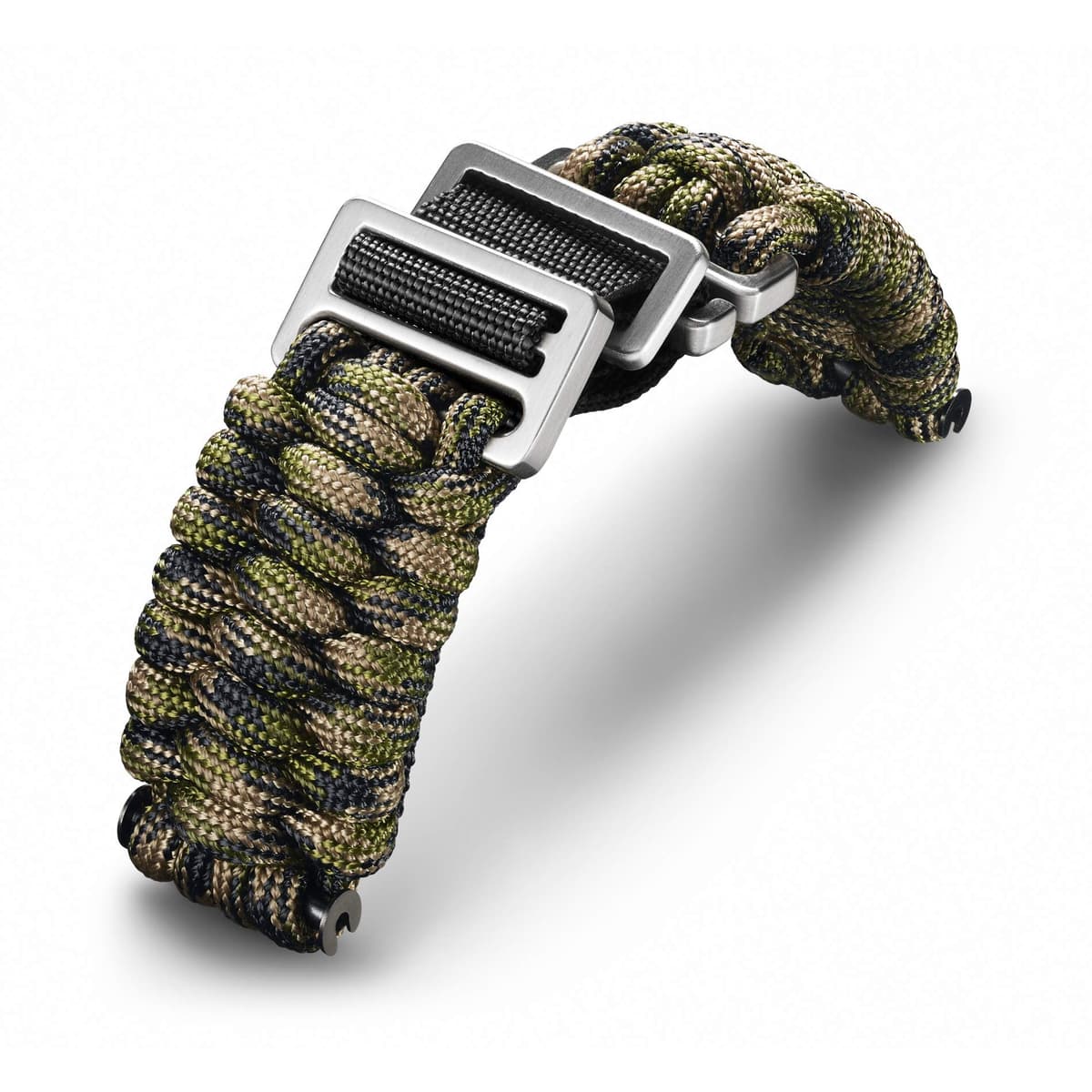 Victorinox I.N.O.X. Paracord Strap camuflado verde para 43mm, con multi-herramienta V.60023