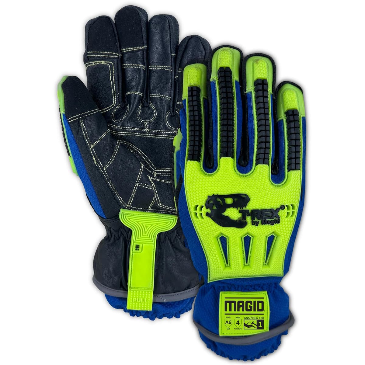 MAGID T-REX Arctic TRX614W Guantes térmicos de impacto A2, 24 pares, Talla 12/3XL TRX614WXXXL-24