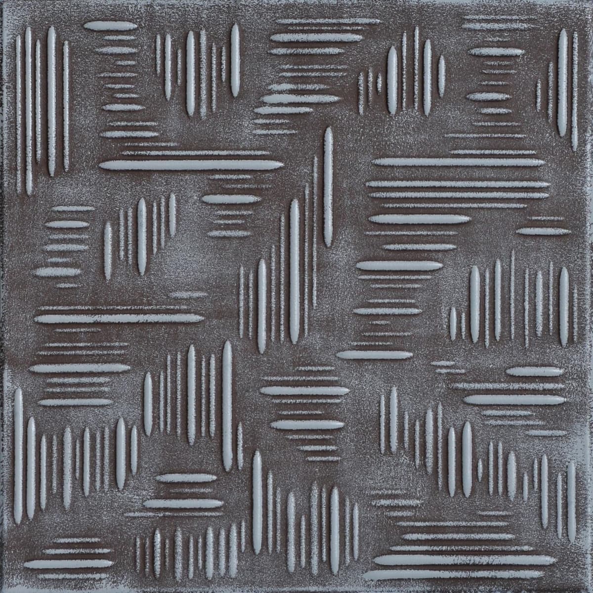 À LA MAISON CEILINGS R60 Techo de loseta de espuma Country Wheat para pegado (384 sq. ft./Case), Paquete de 144, Gris Musgo R60mg-144