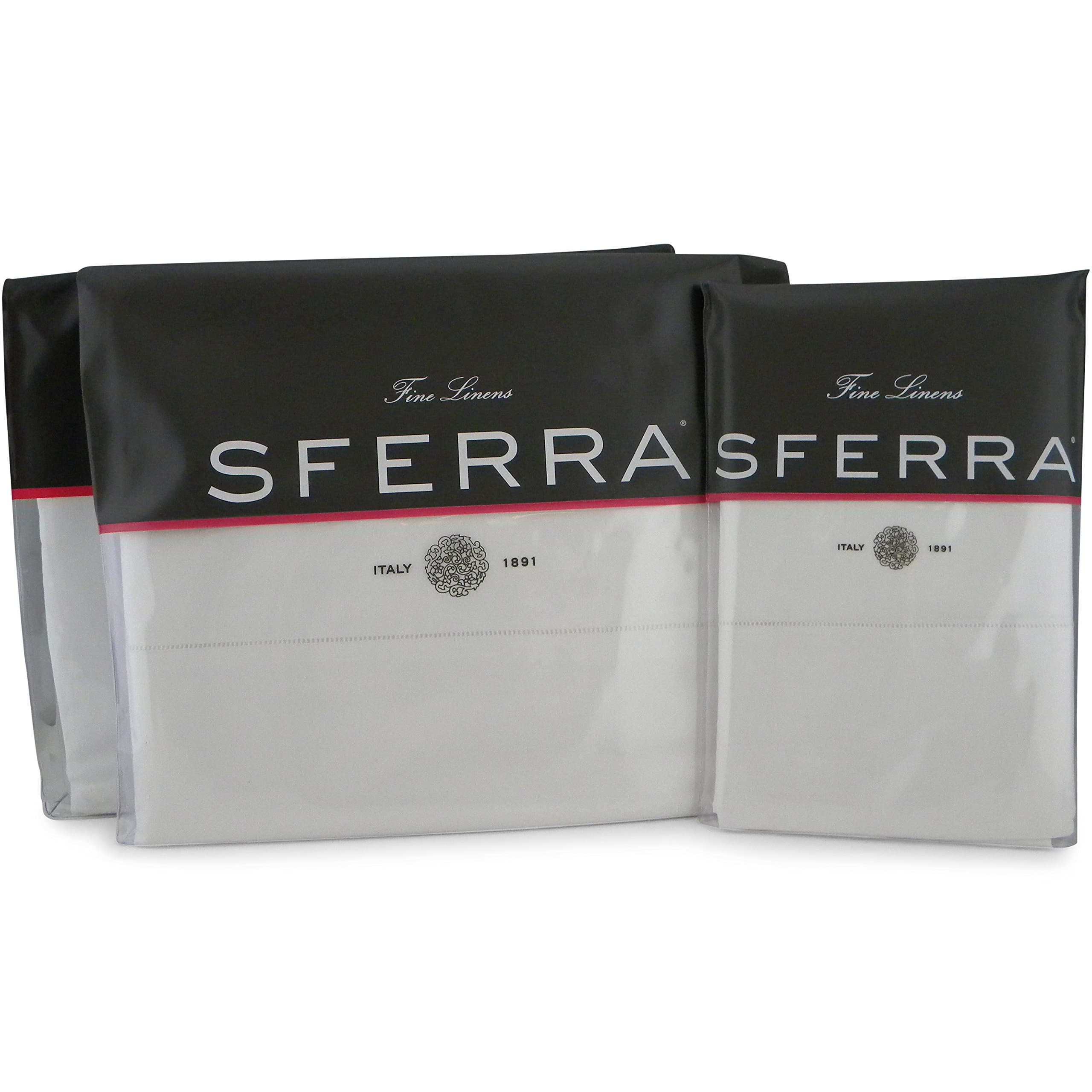 Sferra Celeste Full Set en Blanco - Juego Completo de Cama 3990FUFT