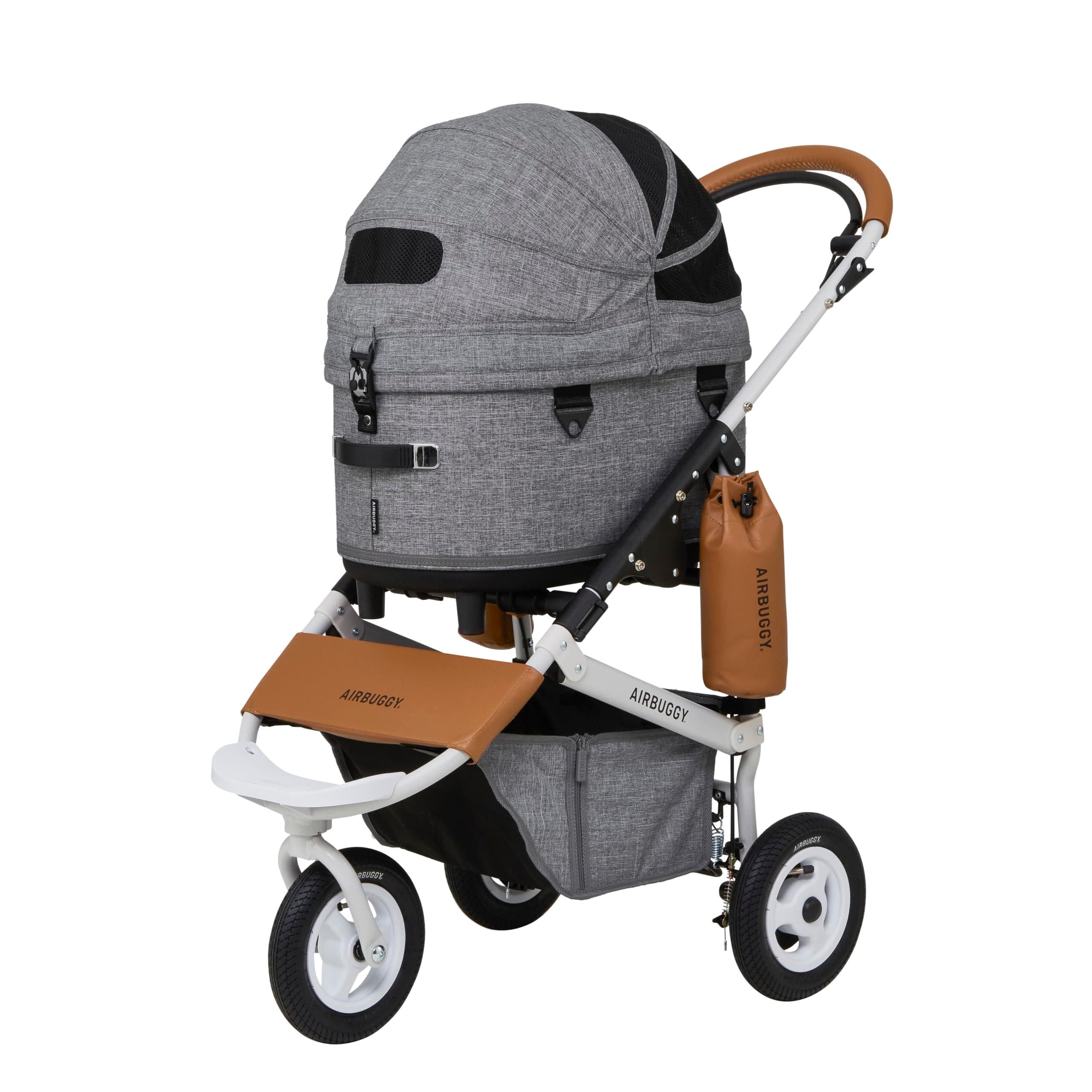 AirBuggy para Mascotas DOME3 SET REGULAR GRIS TIERRA AD3200