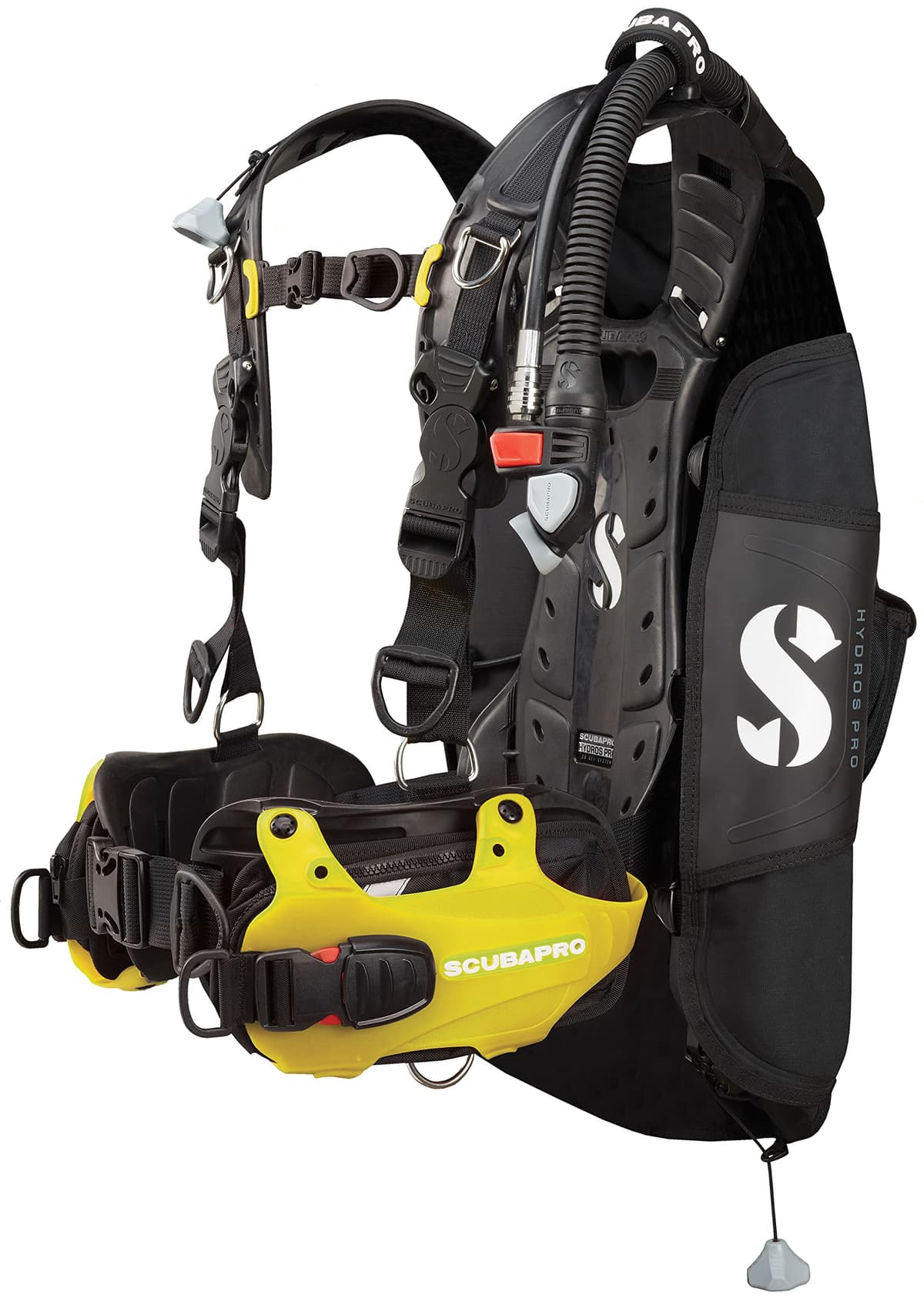SCUBAPRO Hydros Pro BCD para hombre con BPI, Amarillo, Medium 21.733.300
