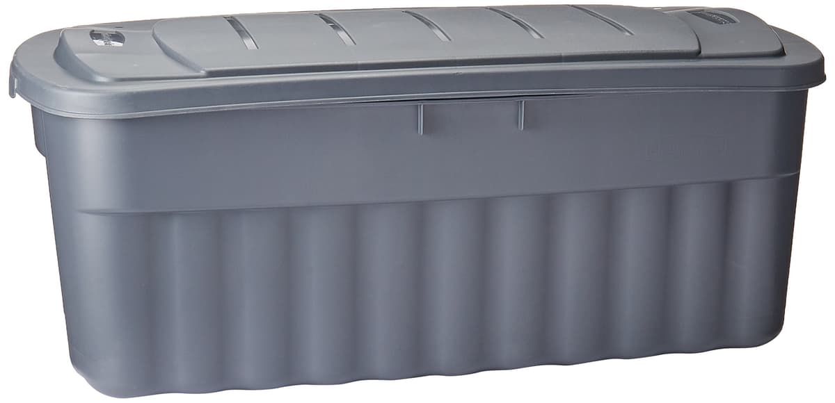 Rubbermaid Roughneck FG2550CPCYLND caja de almacenamiento 50 galones gris