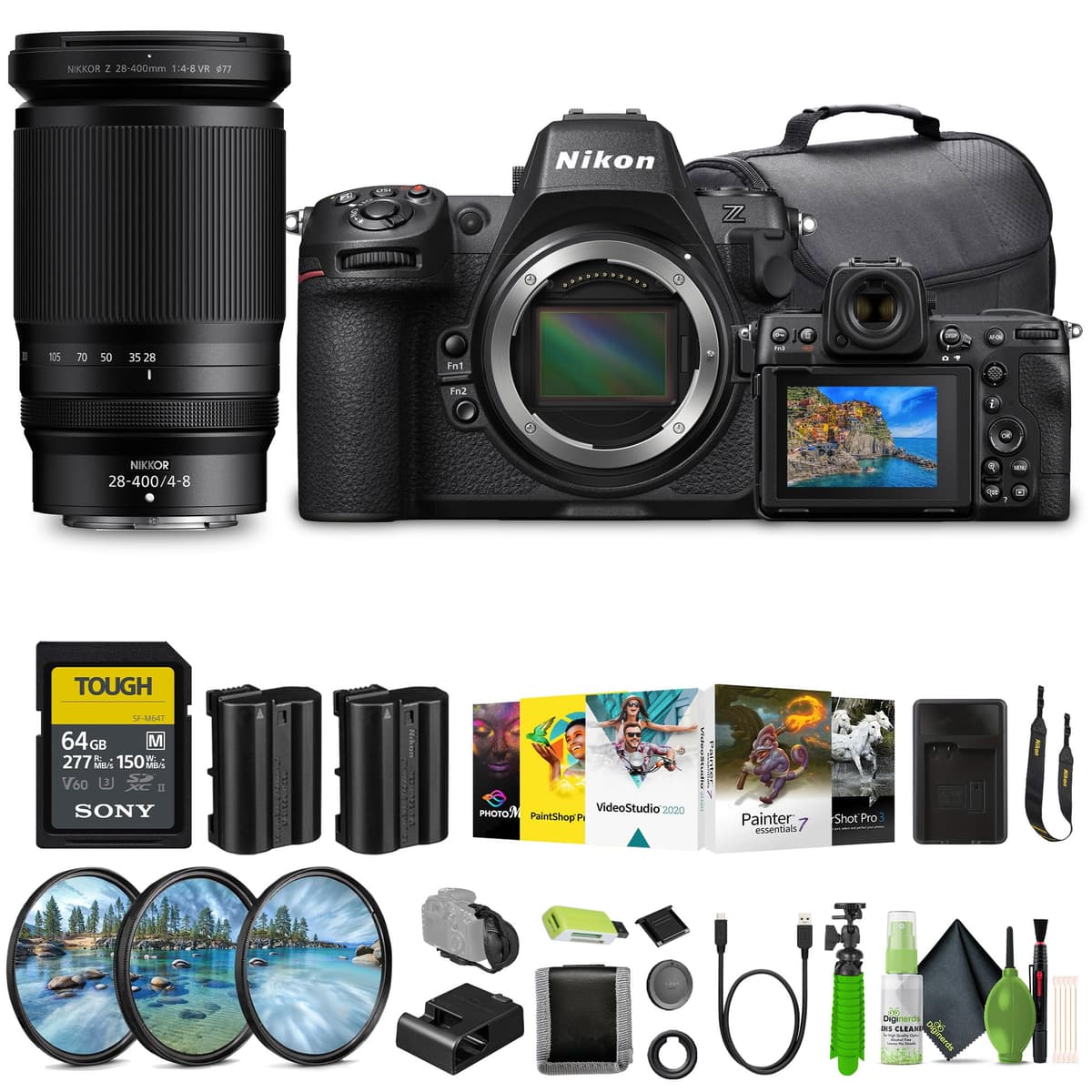Nikon Z8 Mirrorless Profesional Full Frame 8K con NIKKOR Z 28-400mm (Reacondicionado) 1695_EDI_5_OB