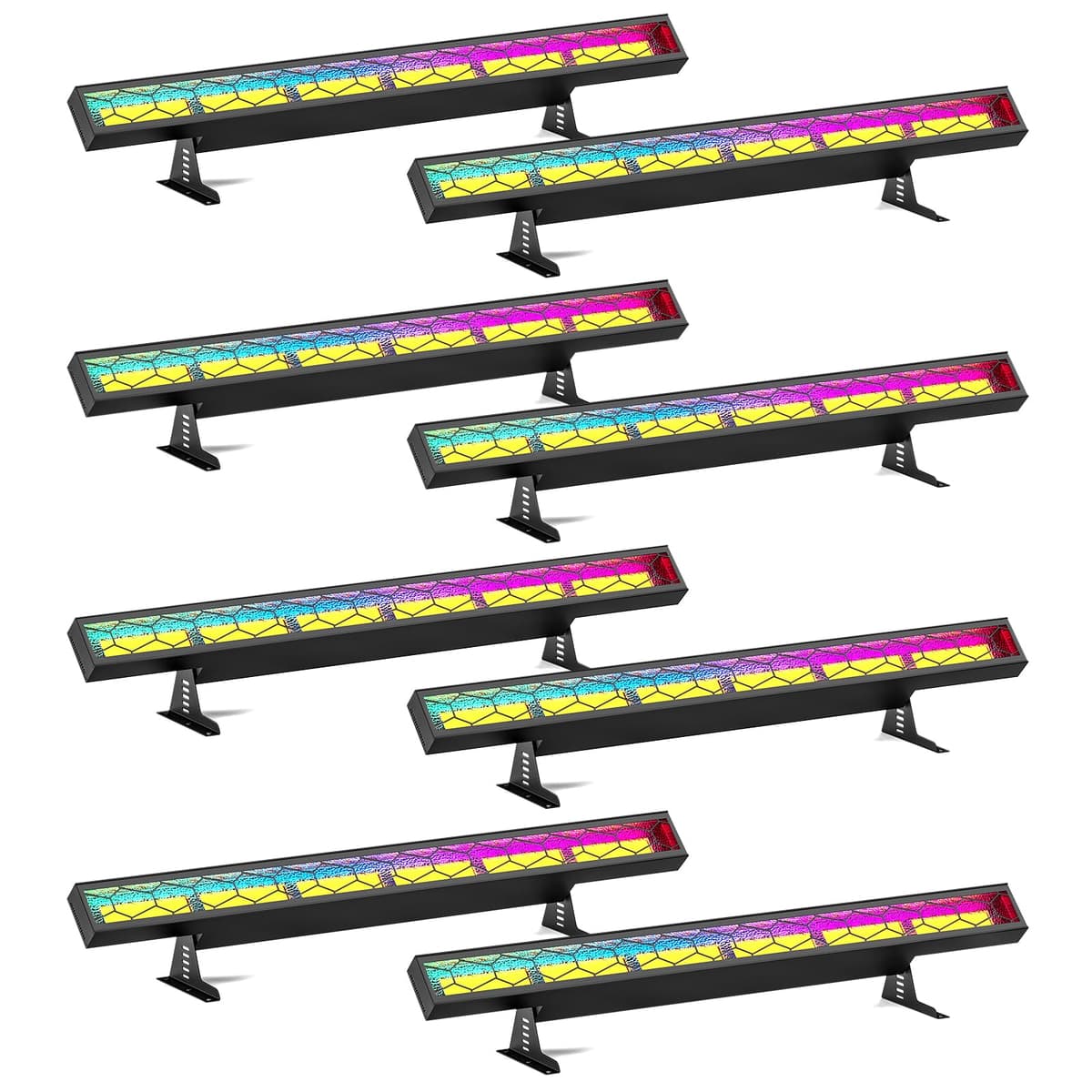 HOLDLAMP 450W Barra de luz LED de escenario Wall Wash con DMX y activación por sonido ZQ06201US