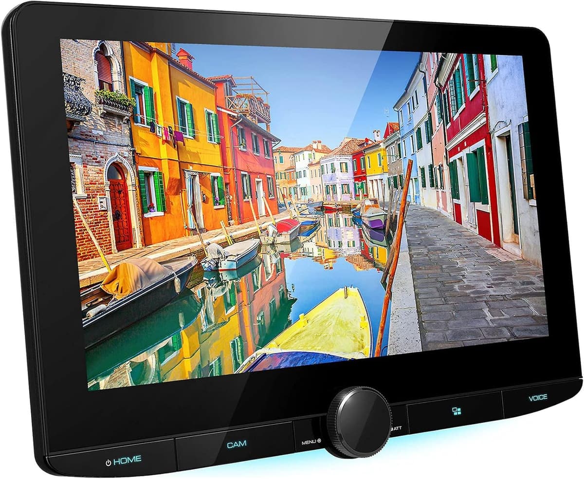Kenwood DMX1037S Radio estéreo para auto 10.1" con pantalla capacitiva
