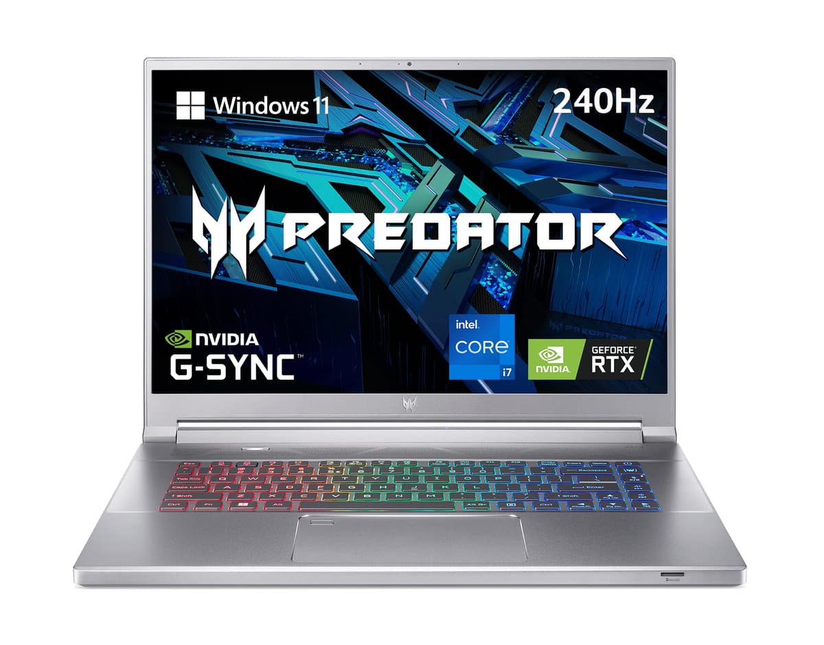 Acer Predator Triton 500 SE PT316-51s-7397 - Laptop Gaming/Creator 16" WQXGA 240Hz, i7-12700H, RTX 3060, 16GB DDR5, 512GB SSD NH.QGJAA.001