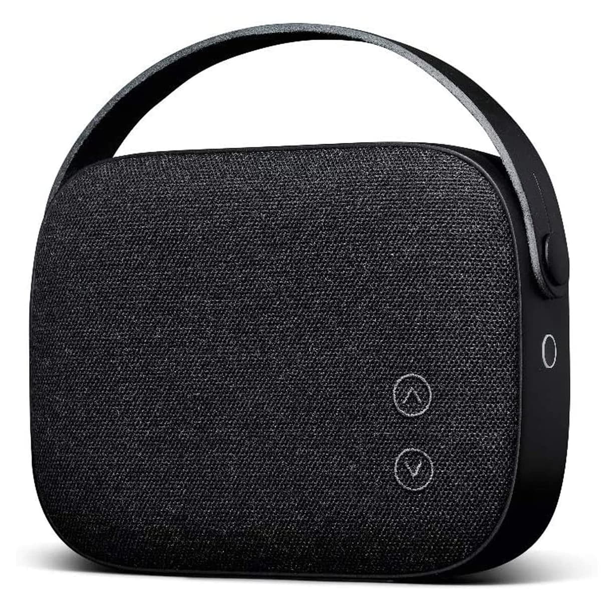 Vifa Helsinki Parlante Bluetooth portátil estilo bolso, IPX4, sonido estéreo HD (Slate Black) HELSINKI-SB