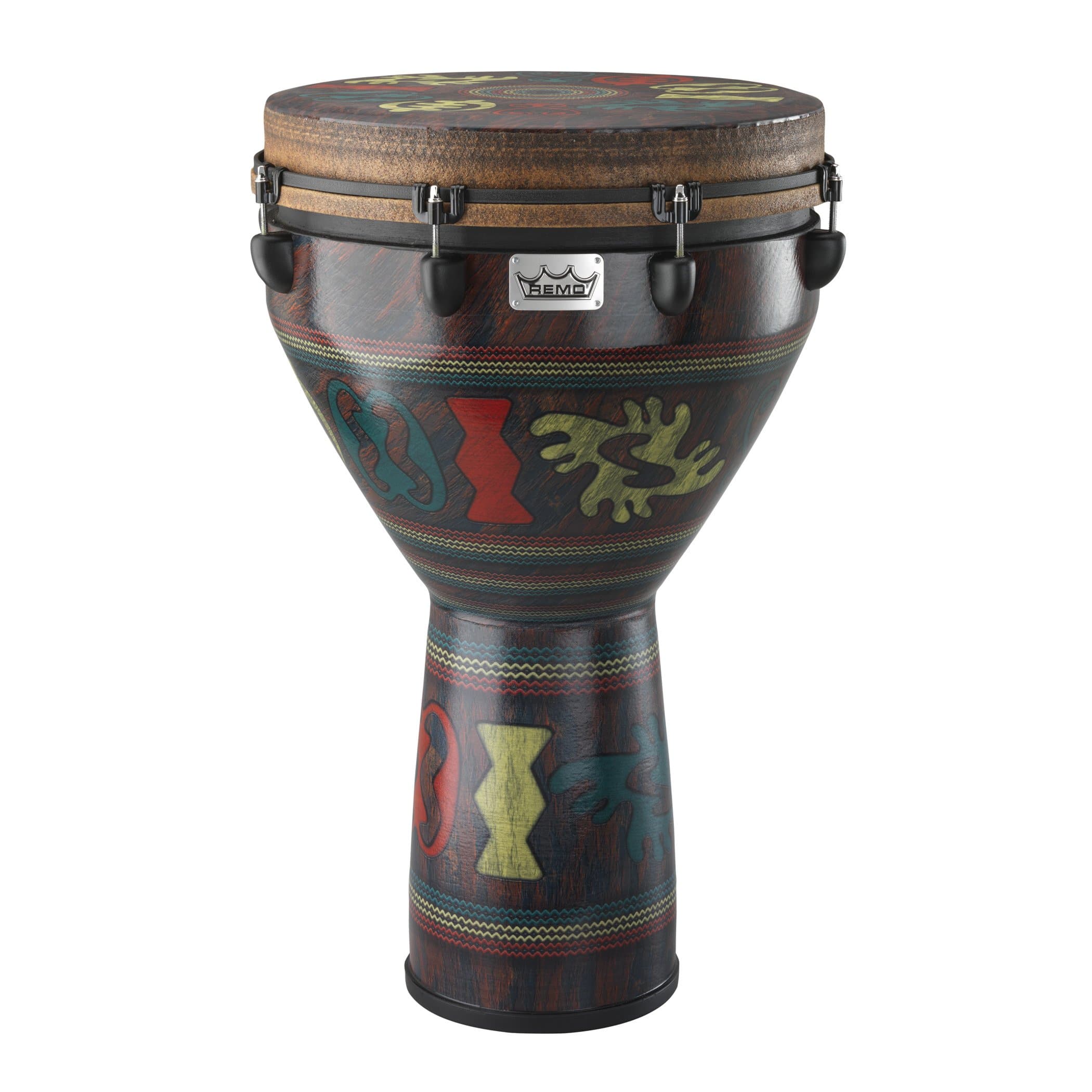 Remo DJ-0016-24 Mondo Djembe 16" con diseño Adinkra