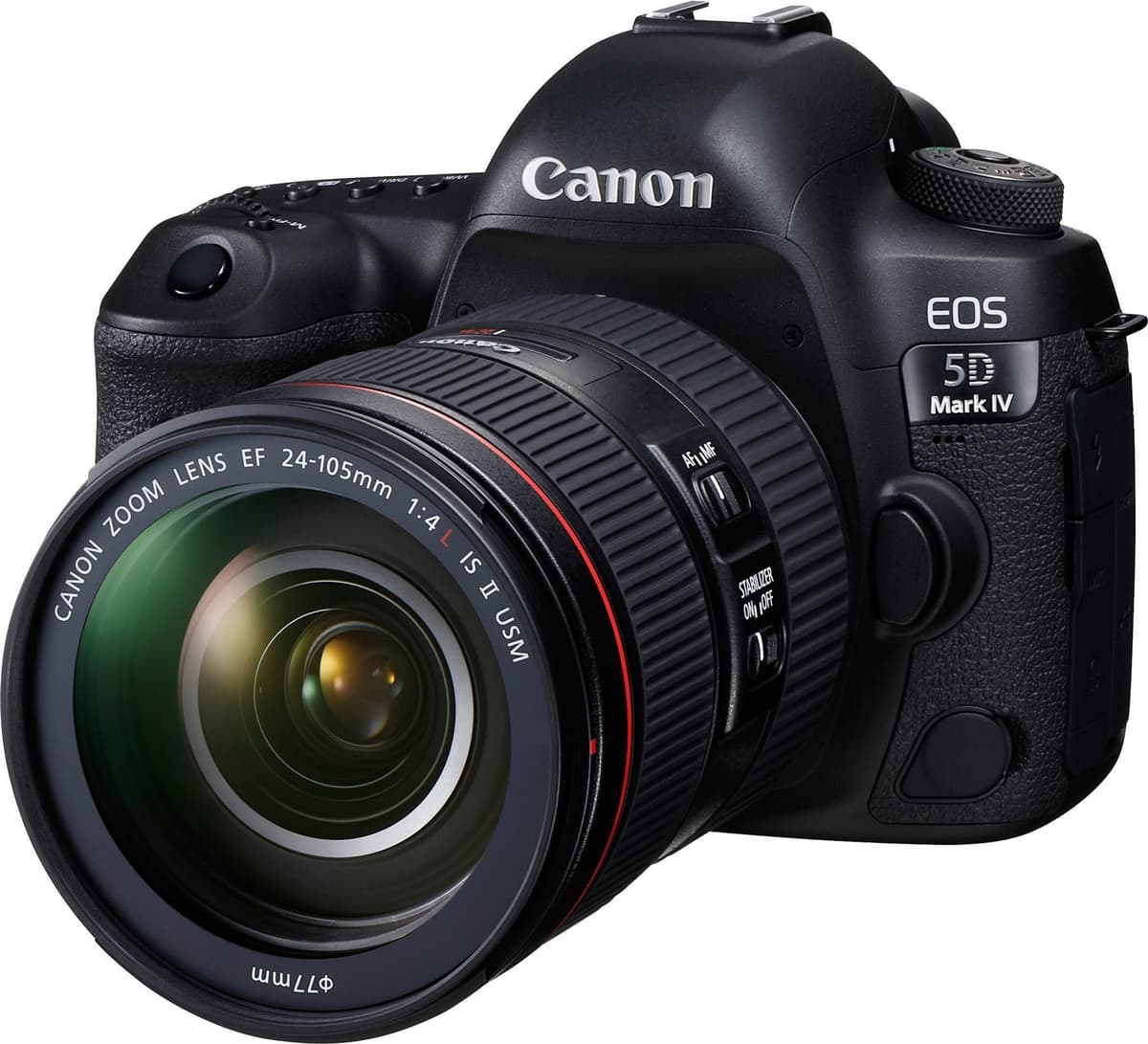 Canon EOS 5D Mark IV Kit con EF 24-105mm f/4L IS II USM (Renewed) 1483C010-cr