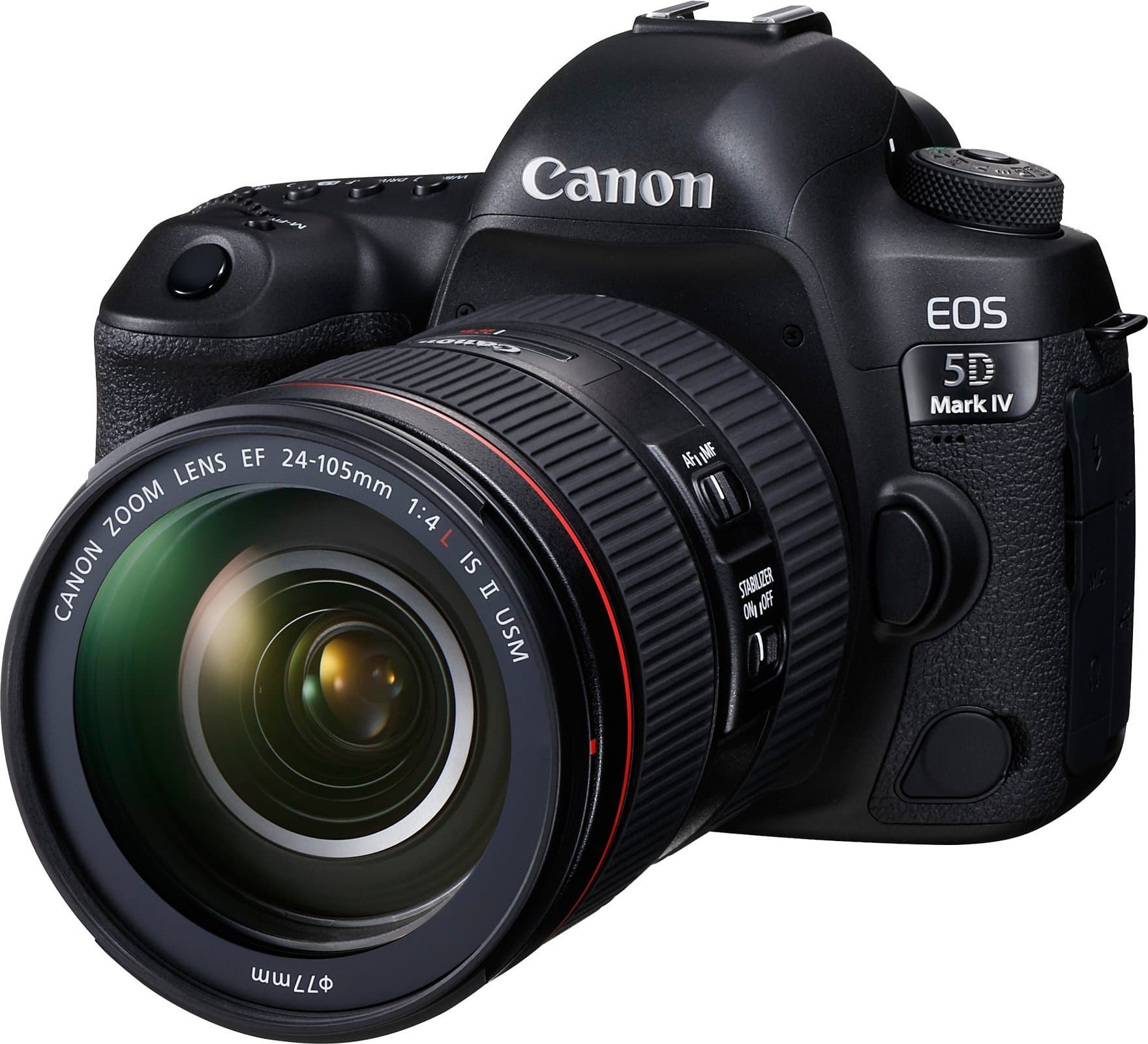 Canon EOS 5D Mark IV Kit con EF 24-105mm f/4L IS II USM (Renewed) 1483C010-cr