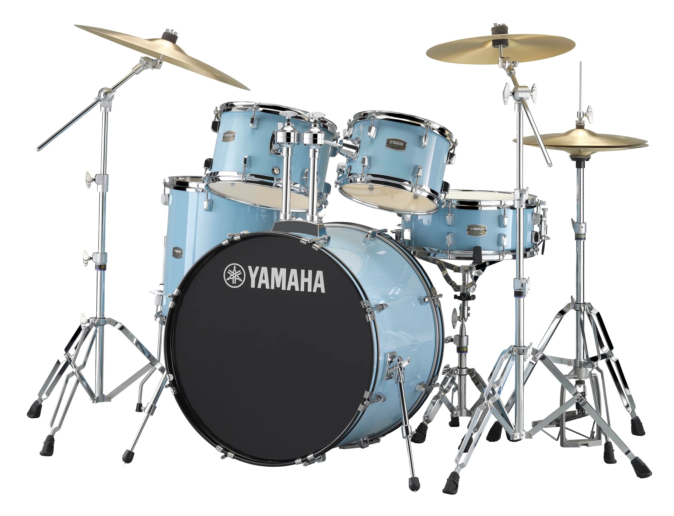 Yamaha Rydeen RDP2F5 5-Piece Drum Set - Gloss Pale Blue RDP2F5GPU