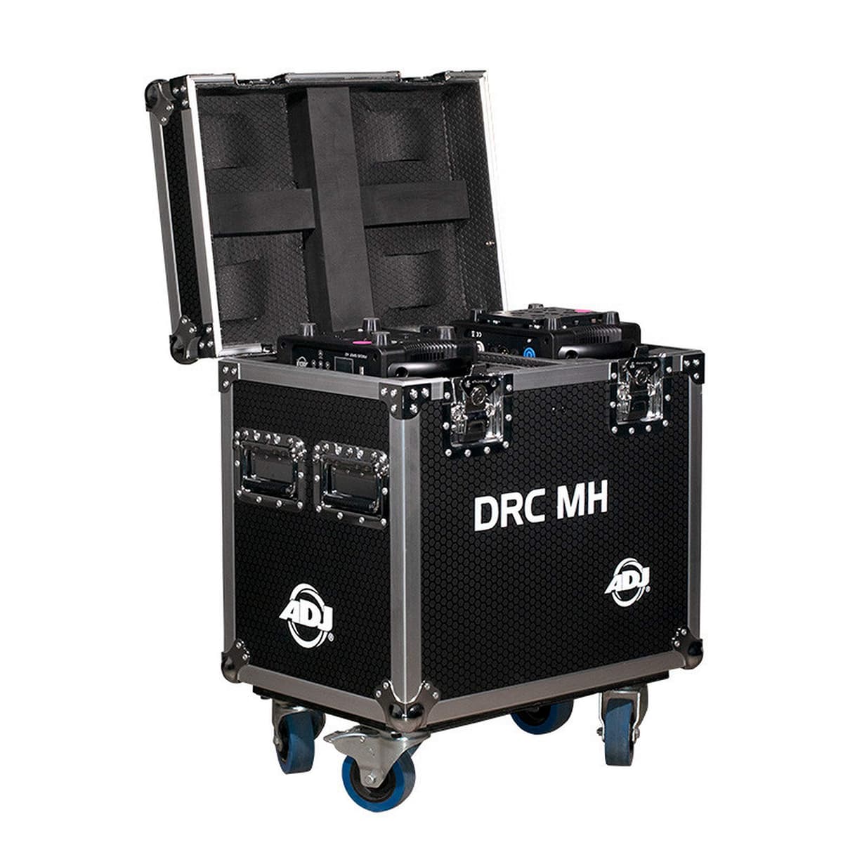 ADJ DRC MH - Flight case para 2 moving heads (negro)