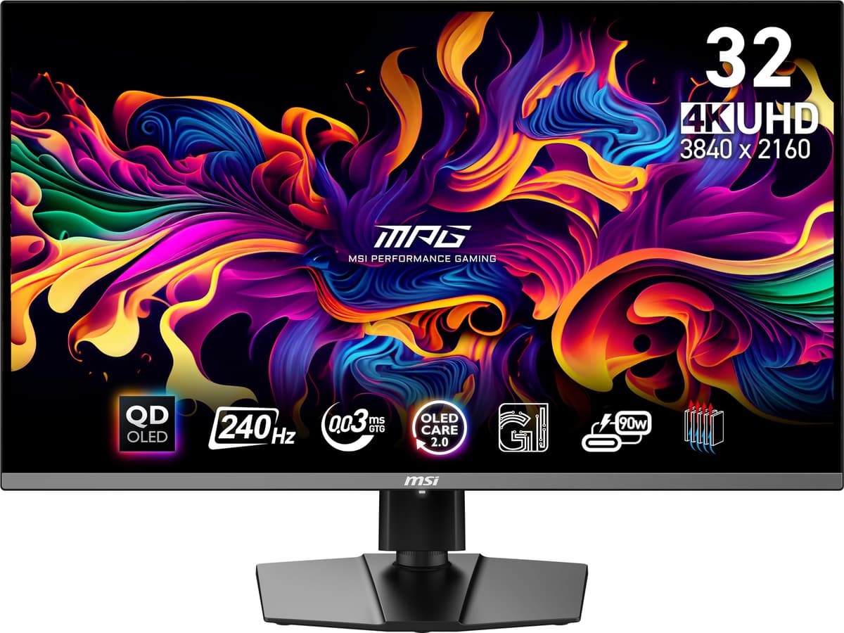 MSI MPG 321URX QD-OLED 31.5" 4K Ultra HD QDOLED 9S6-3DD29A-001
