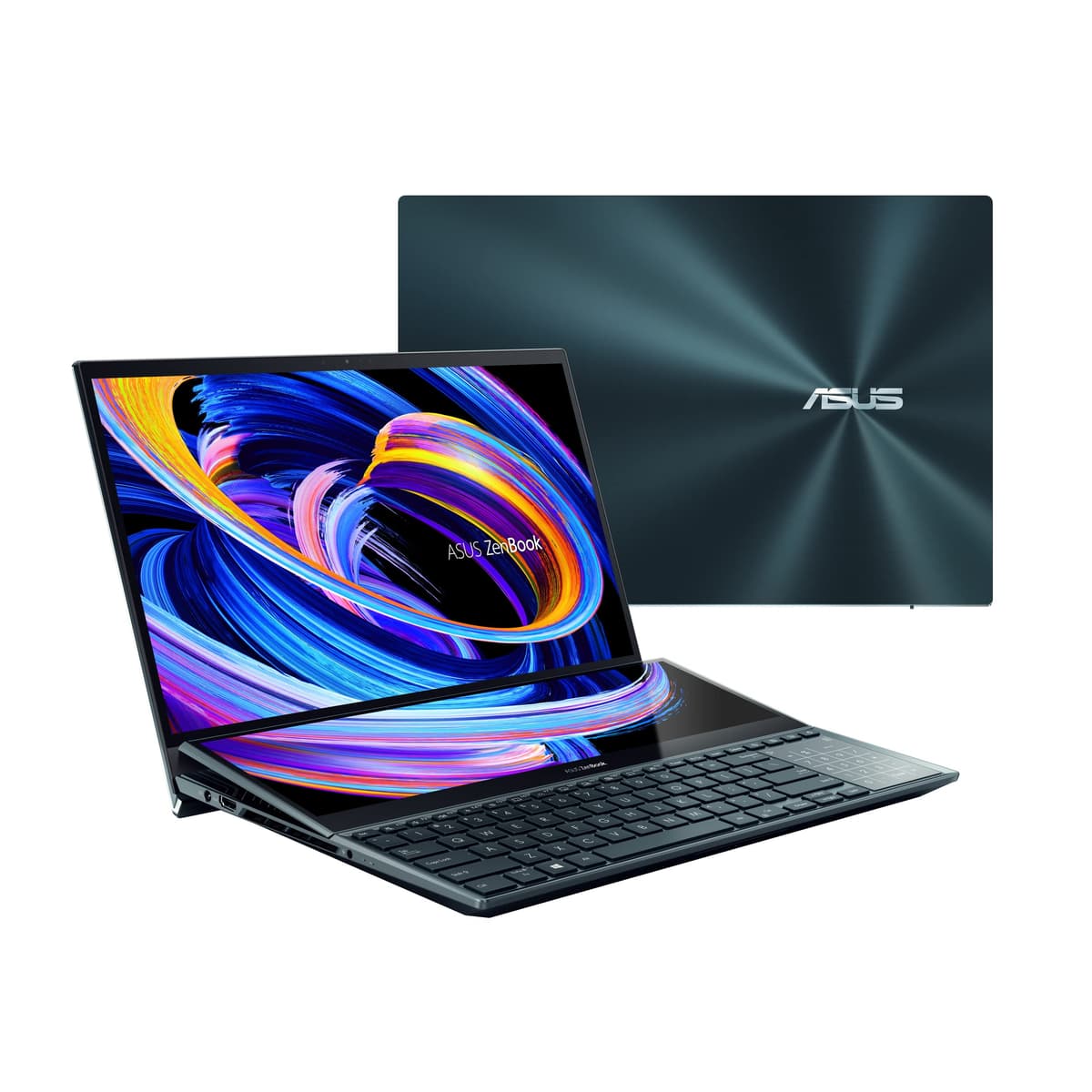 ASUS ZenBook Pro Duo 15 UX582 15.6" OLED 4K, i7-12700H, RTX 3070 Ti, 16GB, 1TB, ScreenPad Plus, Windows 11 UX582ZW-AB76T