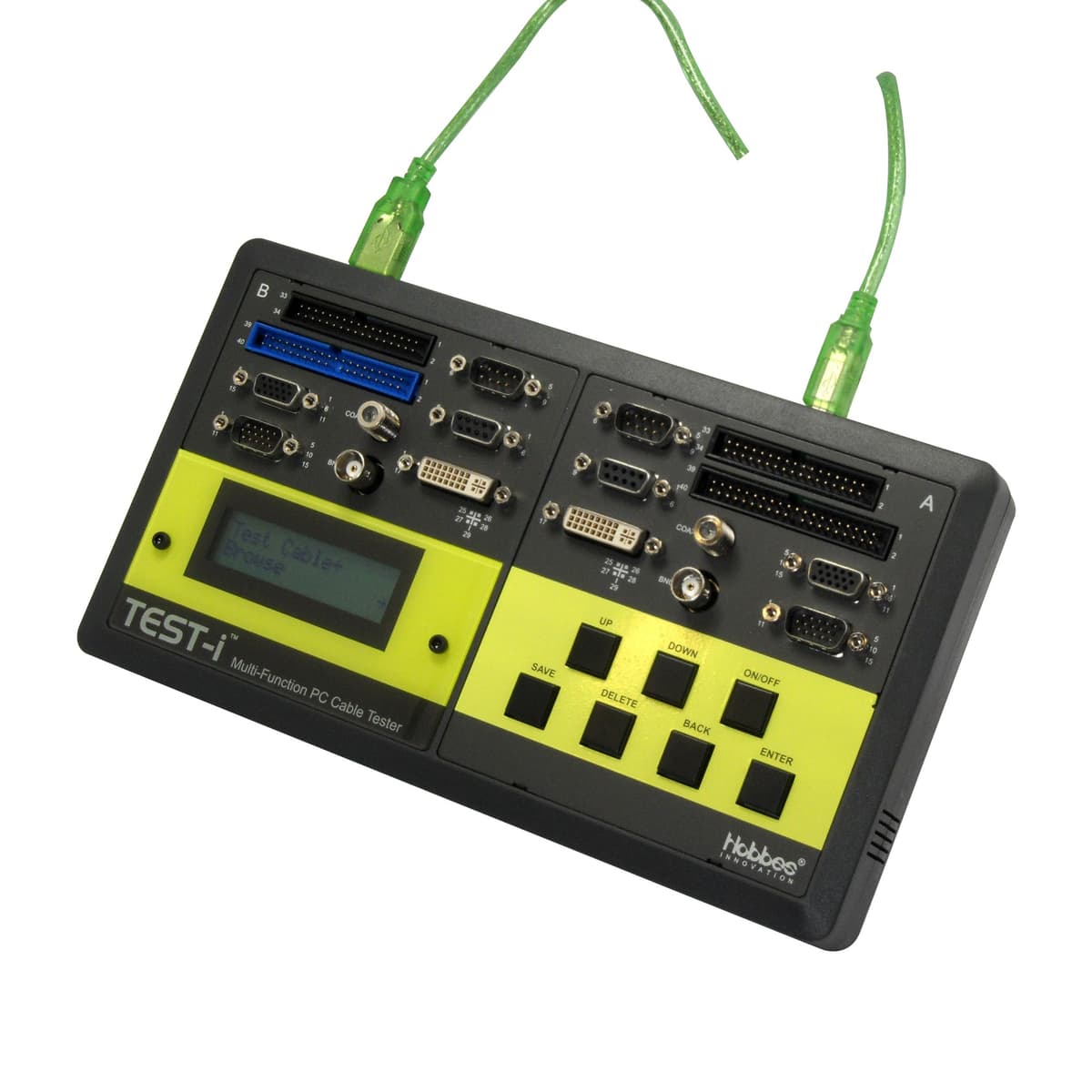 Probador de cables Hobbes TEST-i 258898 multifunción con registro y PC upload