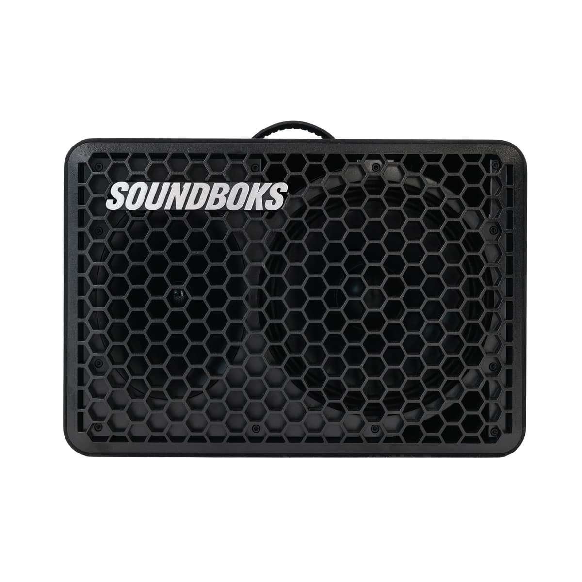 SOUNDBOKS Go - Parlante Bluetooth portátil - Batería recargable USB-C - Parlante compacto de alto rendimiento para llevar - Resistente a salpicaduras y golpes - 40 horas de autonomía - 121 dB (Negro) 11-SBGO_B