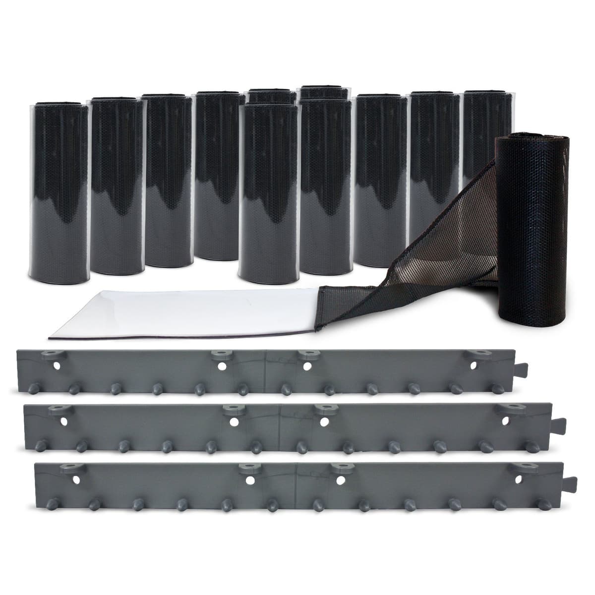 Aleco 405013 AirFlex Malla Insectos 6' x 8', Negra
