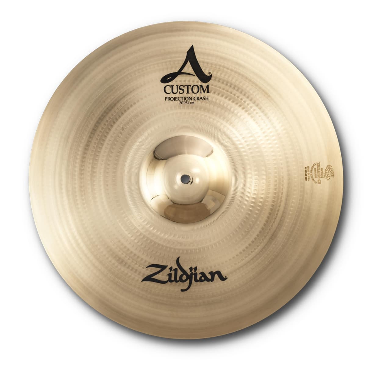 Platillo Zildjian A Custom Projection Crash de 20 pulgadas A20581