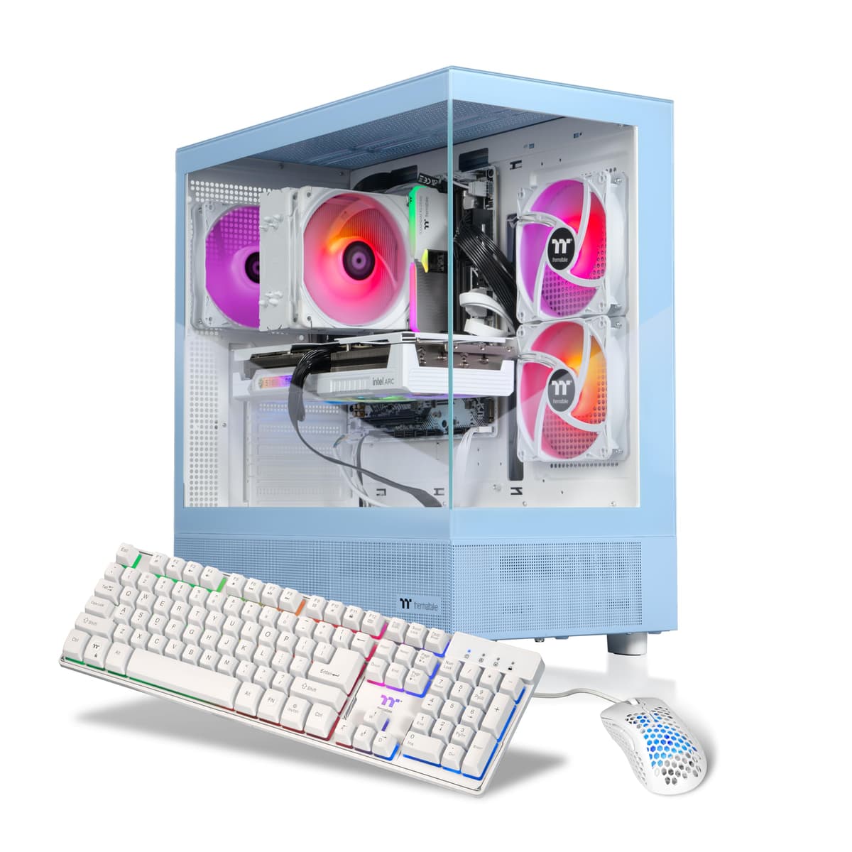 Thermaltake LCGS View i1458H-270 - Desktop Gaming Intel i5-14400F, 16GB DDR5 5600, Intel Arc B580, 1TB NVMe V27H-B76K-B58-LCS