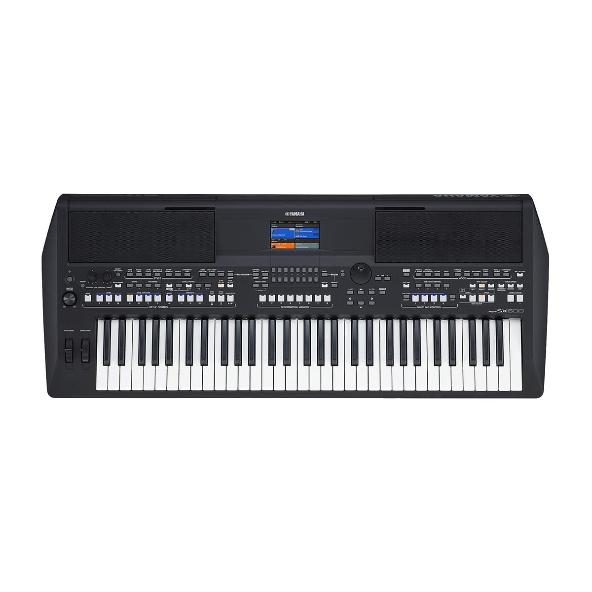 Yamaha PSR-SX600 - Teclado Arranger Workstation de 61 teclas con pantalla color y 850 sonidos VCV1760