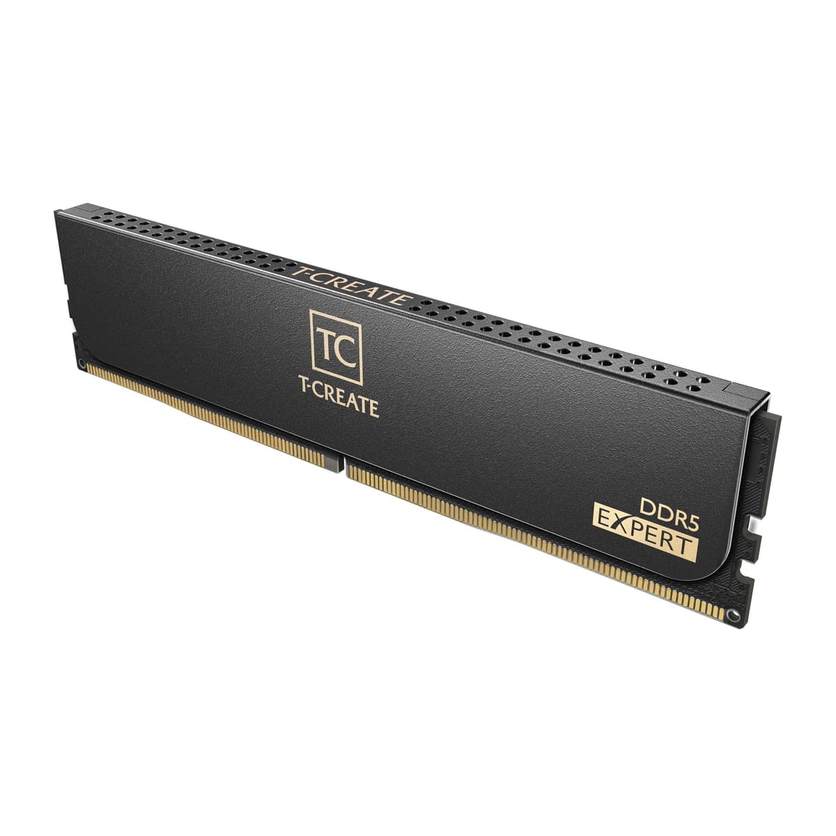 TEAMGROUP T-Create Expert Overclocking 10L CL42 DDR5 128GB Kit (2 x 64GB) 6400MHz (PC5-51200) Memoria RAM para Escritorio Compatible con Intel XMP 3.0 y AMD EXPO Negra - CTCED5128G6400HC42CDC01