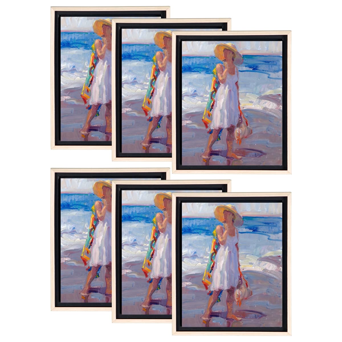 Creative Mark Marco flotante Illusions para lienzos 30x30 Natural (sin vidrio ni respaldo)