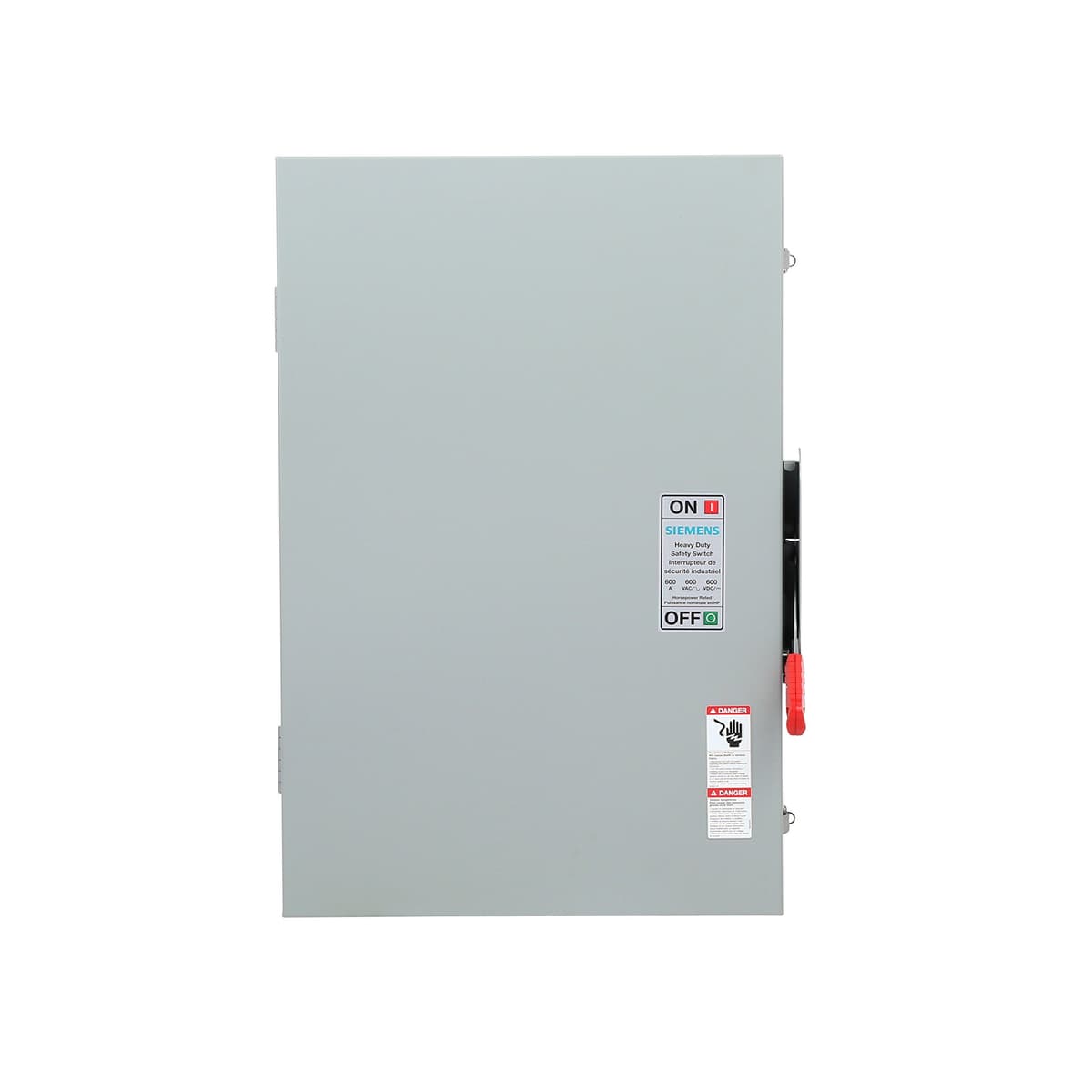 SIEMENS HNF366RA Interruptor de seguridad de servicio pesado para exterior no fusible 3 polos 600 V 600 A