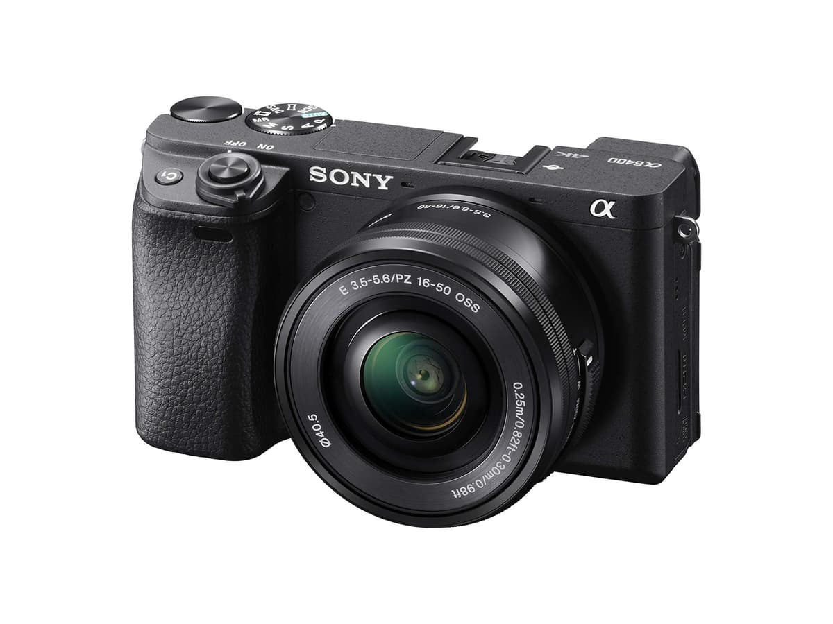 Sony Alpha a6400 Mirrorless ILCE-6400L/B (Renewed)