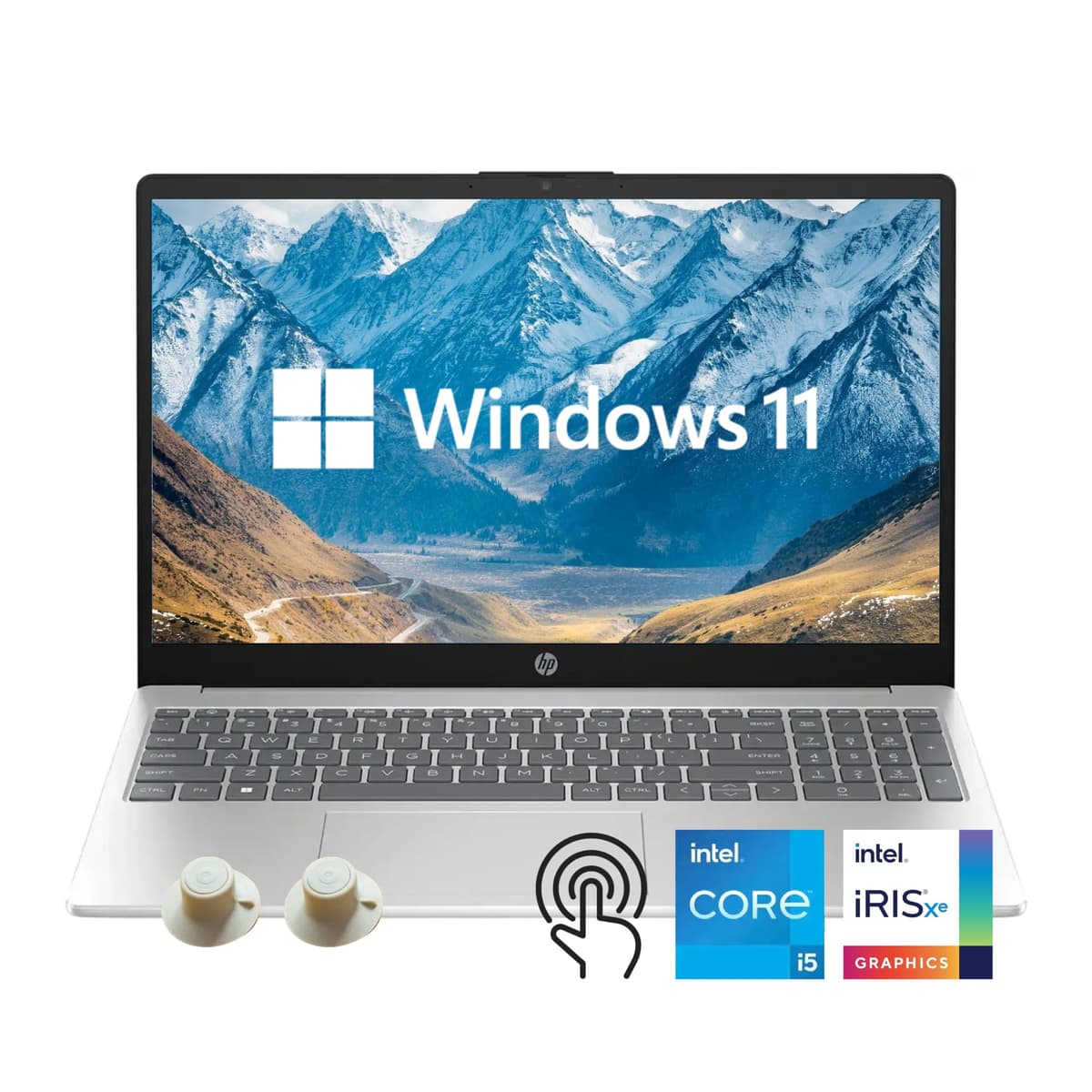 HP 15.6" i5-1235U, 64GB RAM, 2TB SSD, HD Touch, Intel Iris Xe, Windows 11