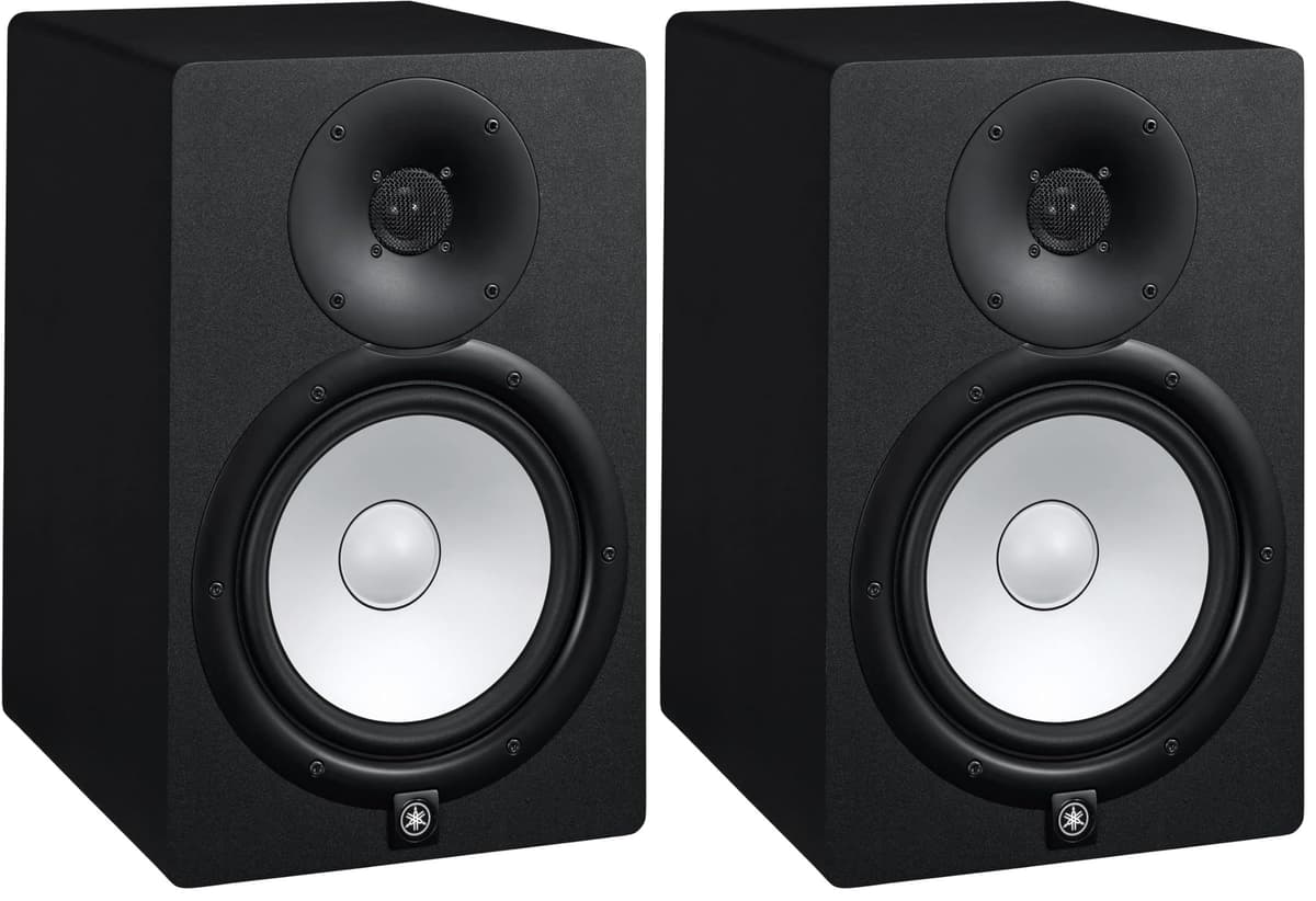 YAMAHA HS8 Monitores de Estudio 8" Par, Negro