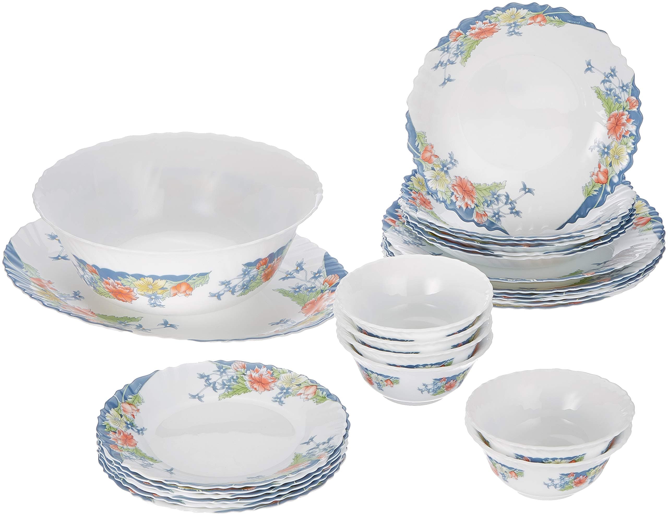Dajar Florine Juego de Cena 26 Piezas Arcopal 33320